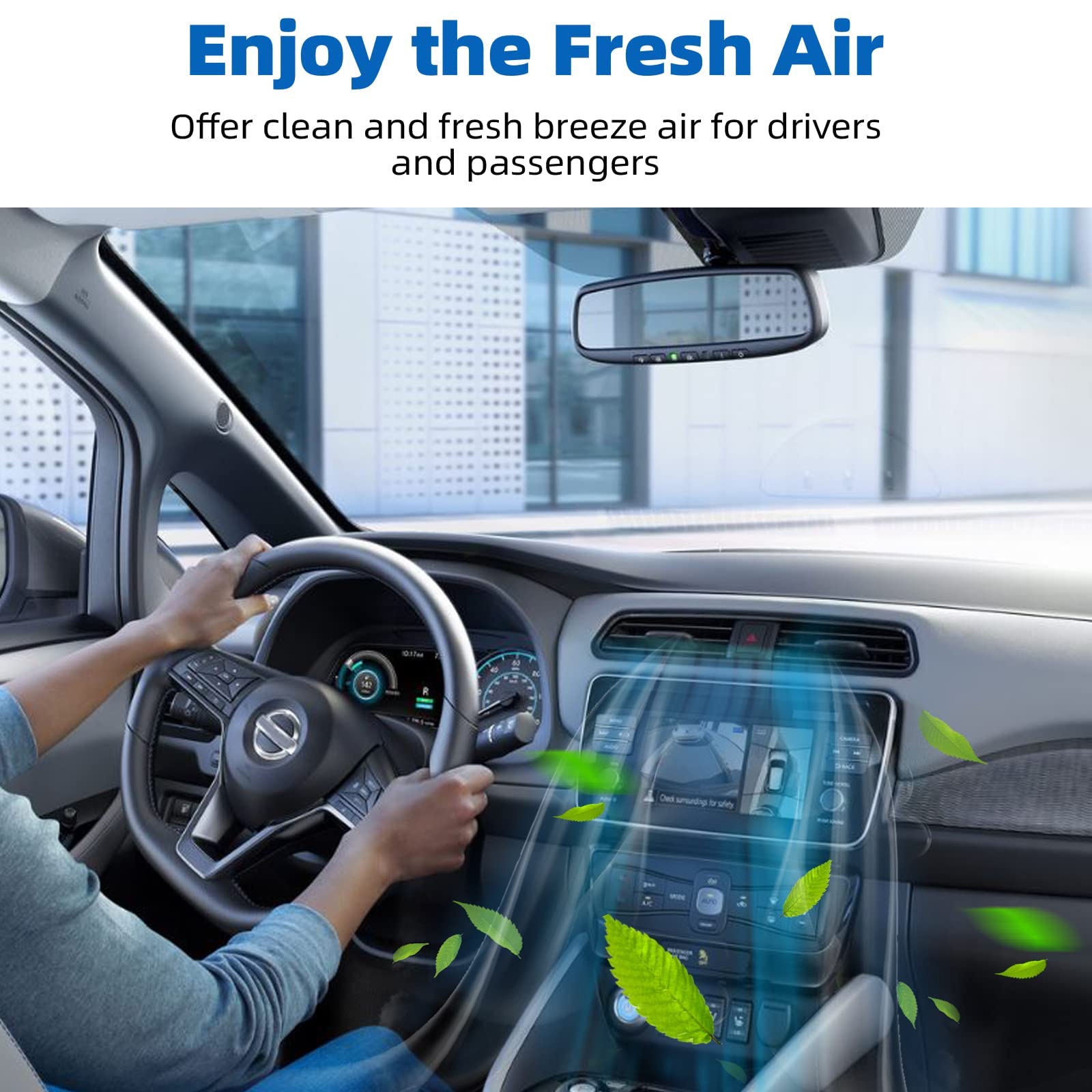 KARCOCA CF10930 Cabin Air Filter HEPA Air Conditioner with Activated Carbon Replacement Cabin Air Filter Accessories Compatible