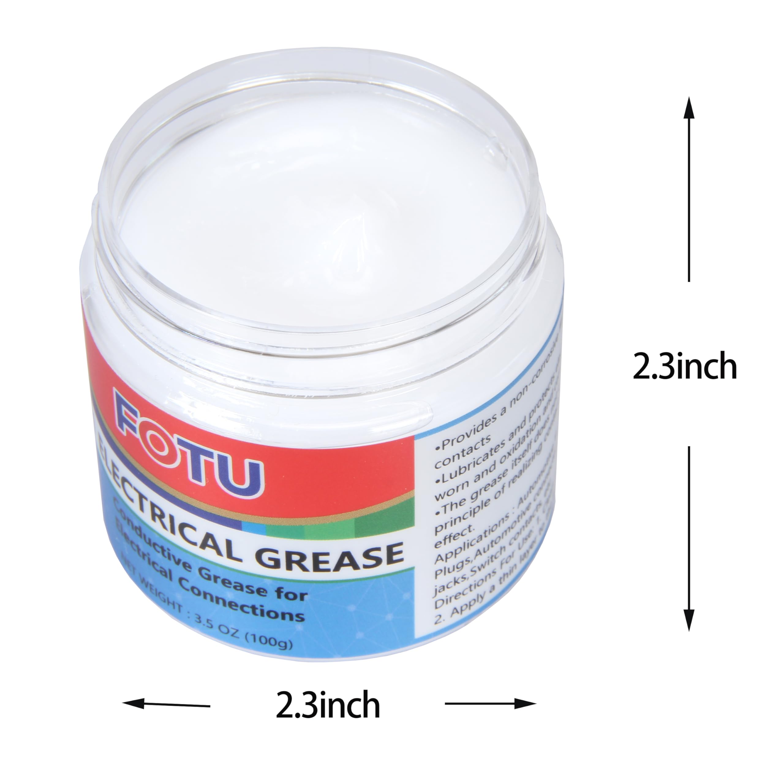 FOTU Electrical Conductive Grease - 3.5 Oz, Prevents Corrosion, Salt & Dirt, 1-Pack