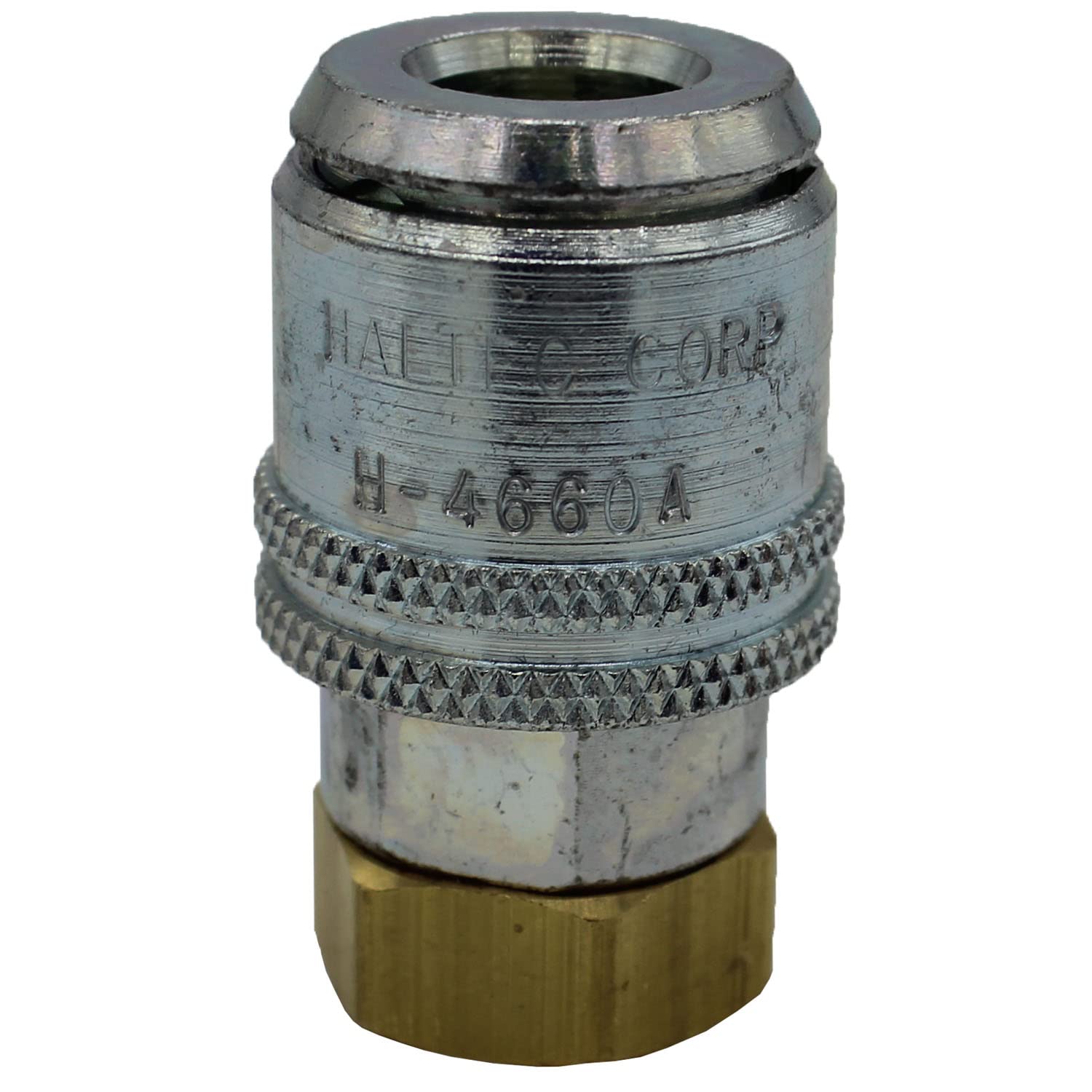 Haltec H-4660A Clip-On Large Bore Air Chuck - Secure Inflation for High-Pressure Valves