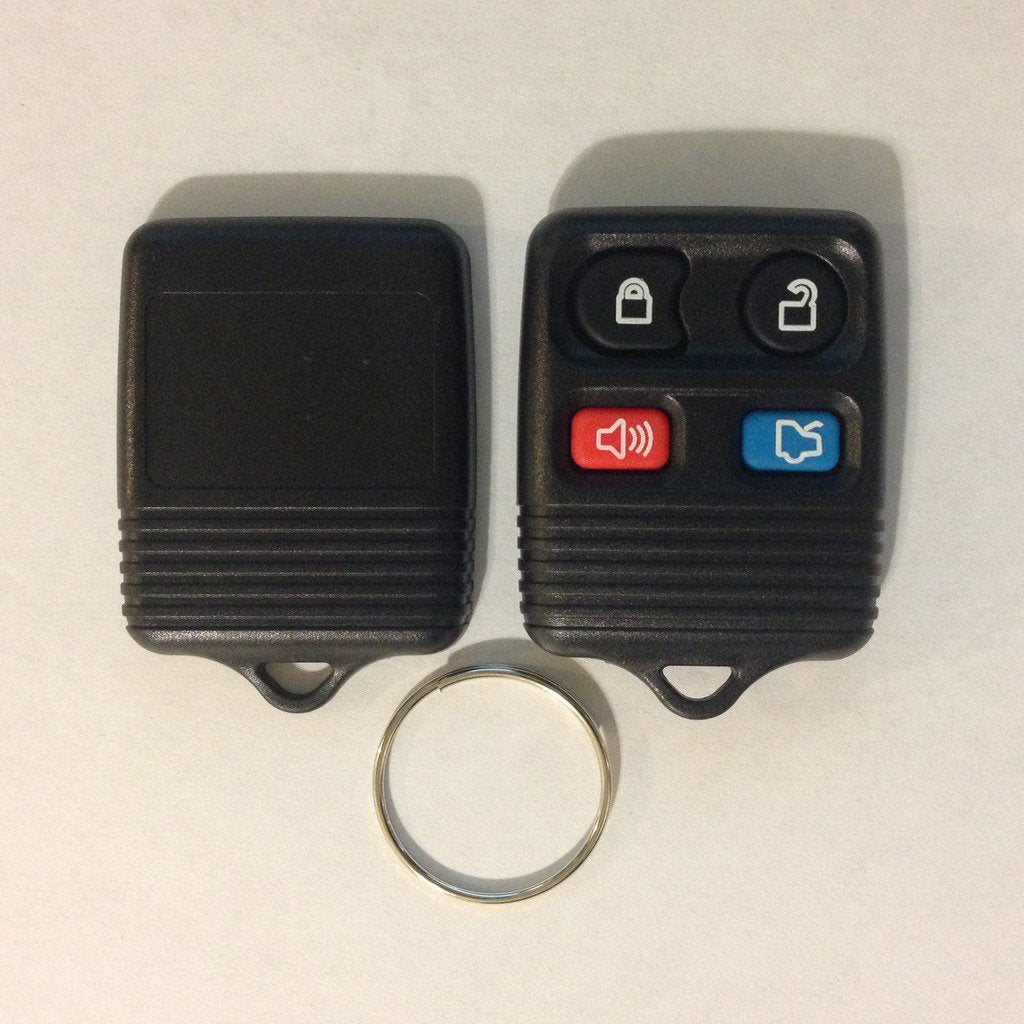 Ri-Key Security - New Replacement Alarm Remote Shell Pad Button For Ford Thunderbird 1999-2006 Keyless Key 4 Button Fob Case.