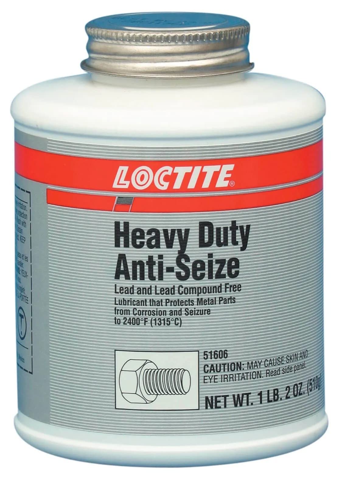 LB 8009 Heavy Duty Anti-Seize, Metal Free 1.2 lb. Brush Top Can