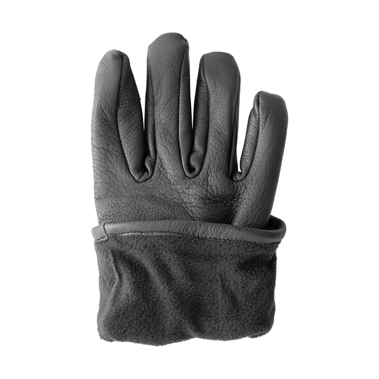 First Mfg Co - Collector - Men'S Motorcycle Biker Riding Black Leather Gloves - 4X Large - Cinched Wrists