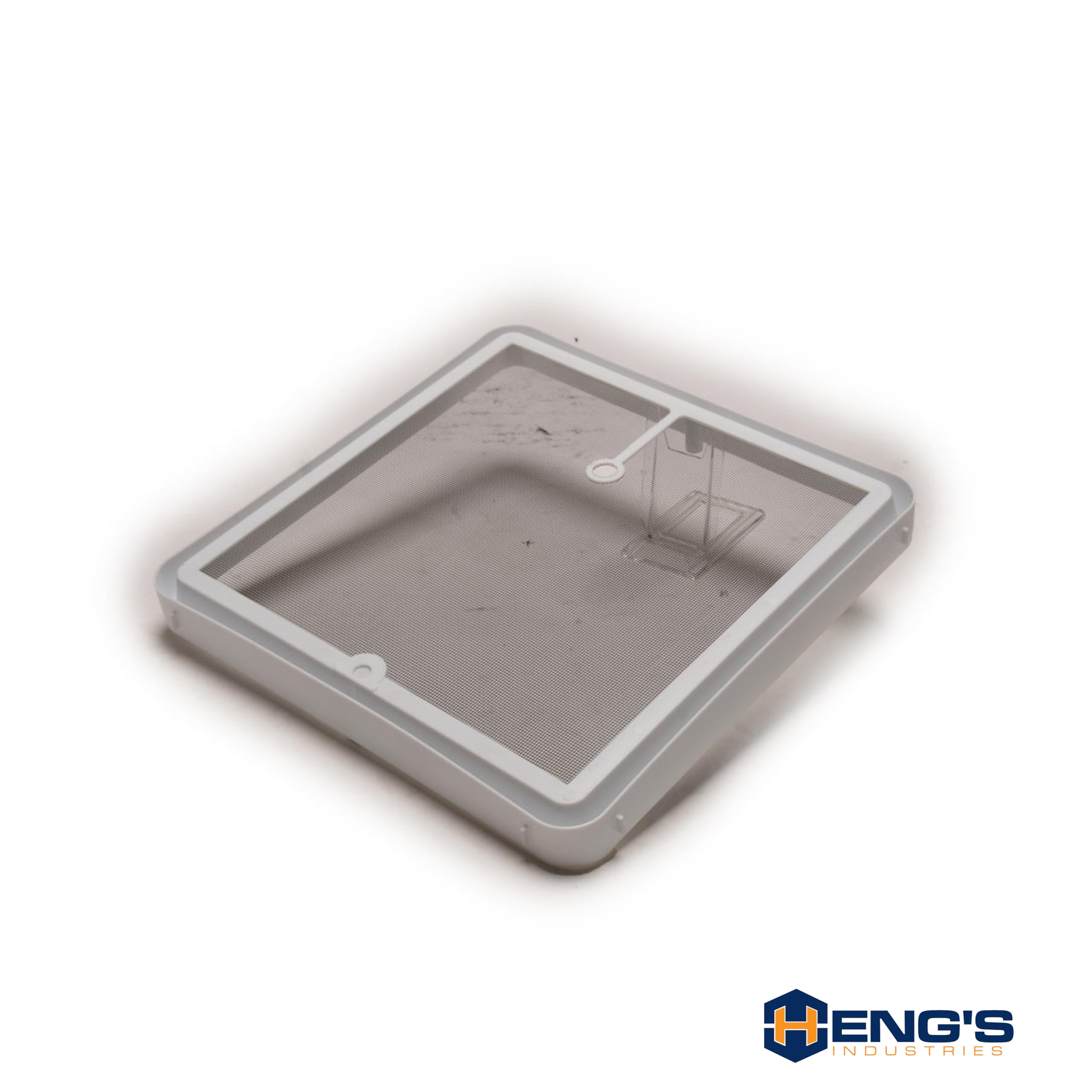 Heng'S Industries White Frame Vent Screen Fits Skylights, Roof Vents, Escape Hatches | Great For Rvs, Motorhomes, Campers, Trail