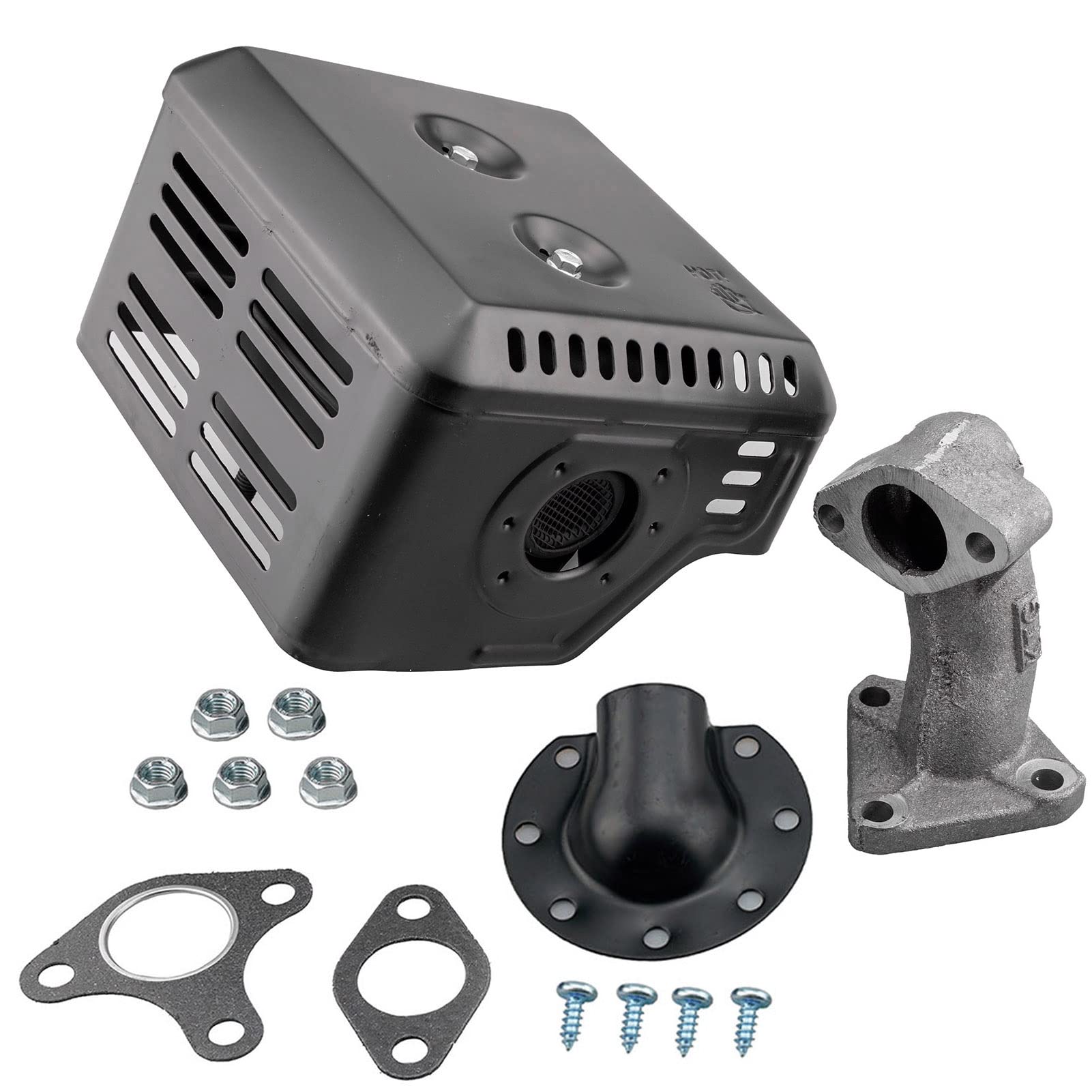 Tapa Muffler Exhaust Pipe Deflector Kit for Honda GX240 GX270 8HP 9HP Engine