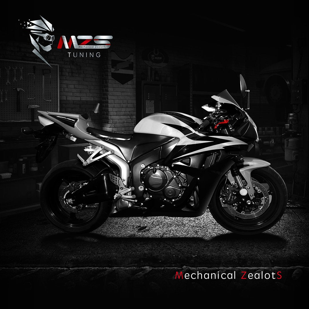 Mzs Red Motorcycle Brake Clutch Levers Adjustable Short Cnc Compatible With Cb1100 Cb1100Ex 13-17 / Vf750S Sabre 82-86 / Vfr750