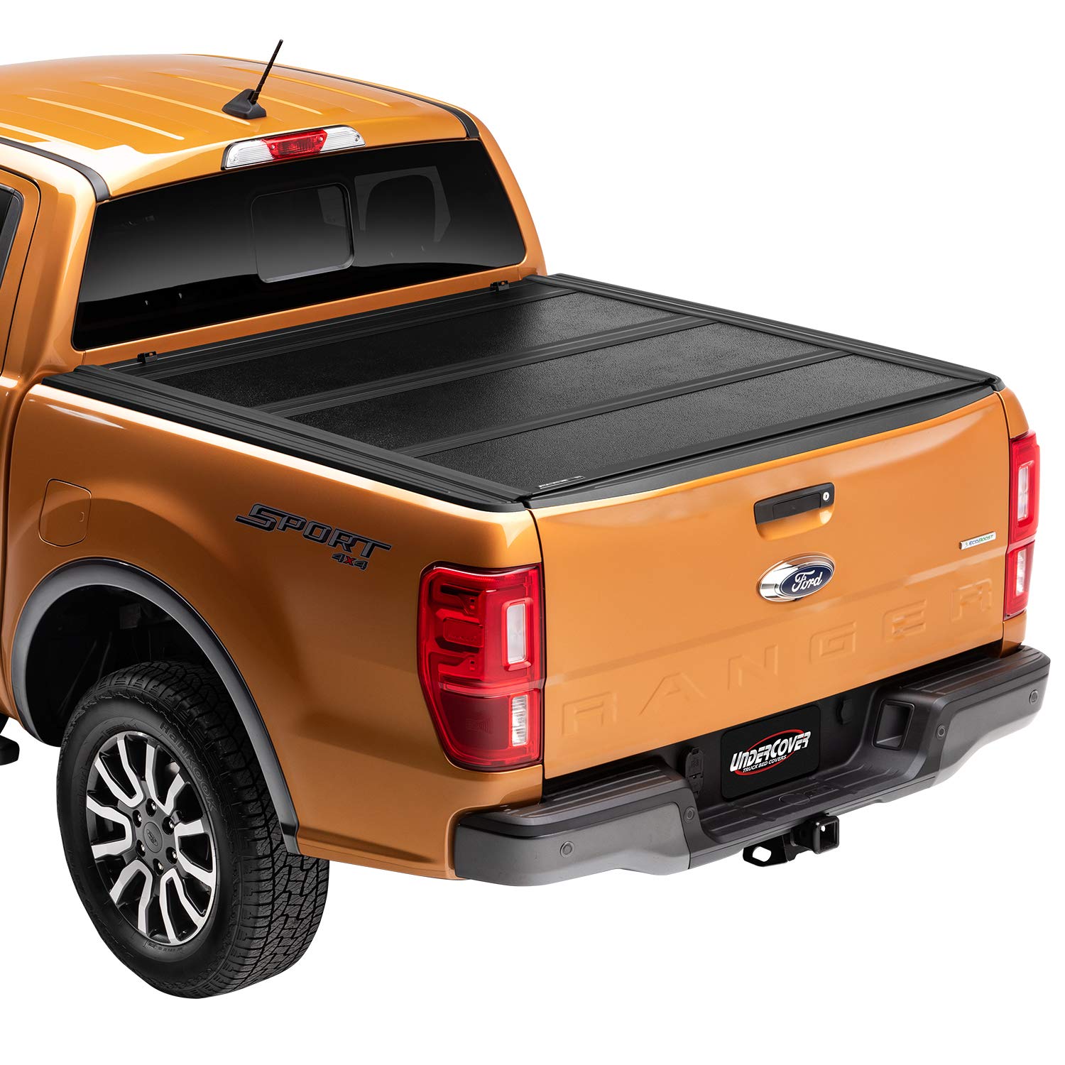 Realtruck Undercover Flex Hard Folding Truck Bed Tonneau Cover | Fx41002 | Fits 2005-2015 Toyota Tacoma 5' Bed (60.3)