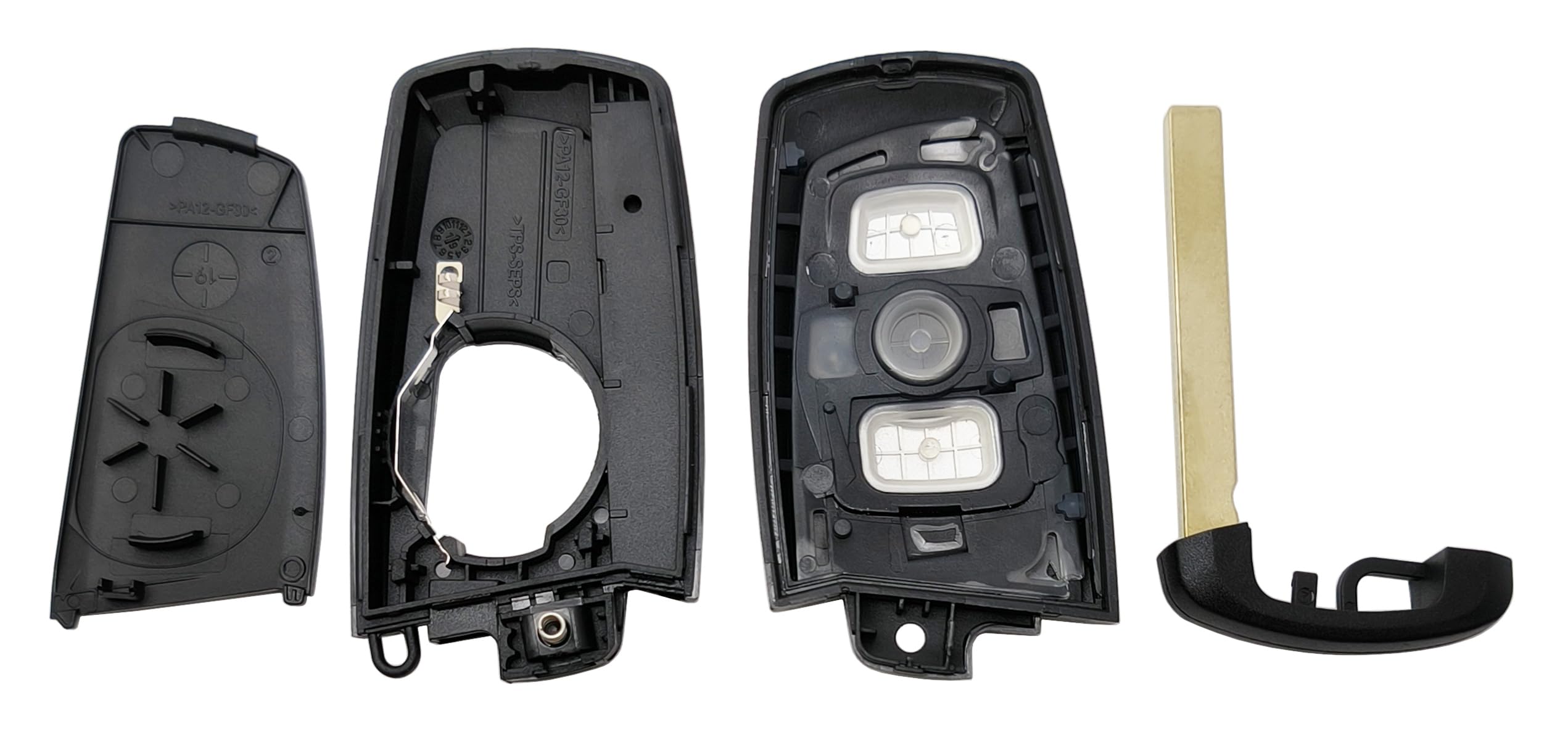 Keyless Entry Replacement Key Fob Shell Cover fit for BMW 1 2 3 4 5 6 7 Series X1 X3 M2 F Series 235ix 320 E90 E92 E93 X5 F10 F2