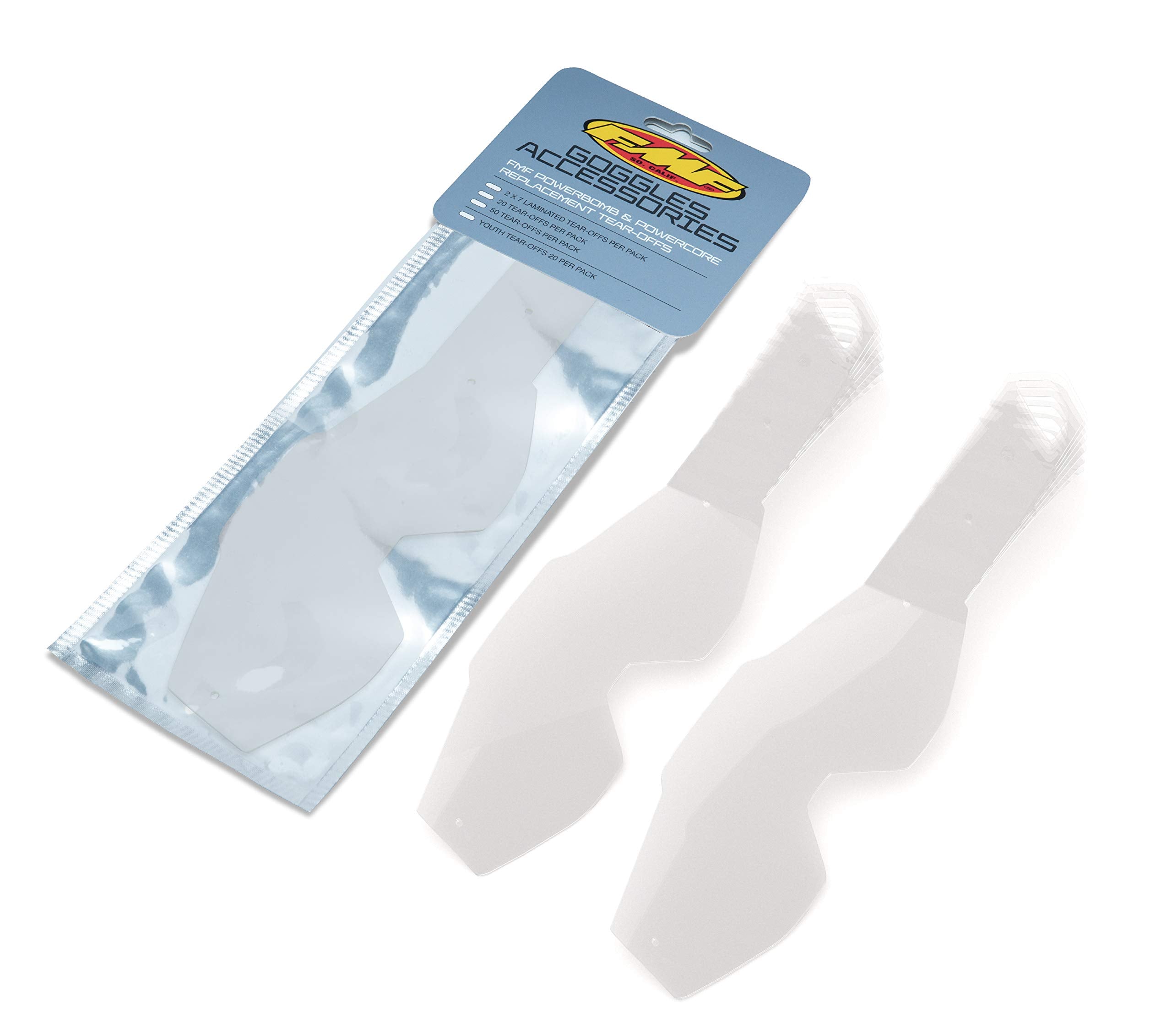 Fmf Powerbomb/Powercore Laminated Tear-Offs - 2 X 7 Pk