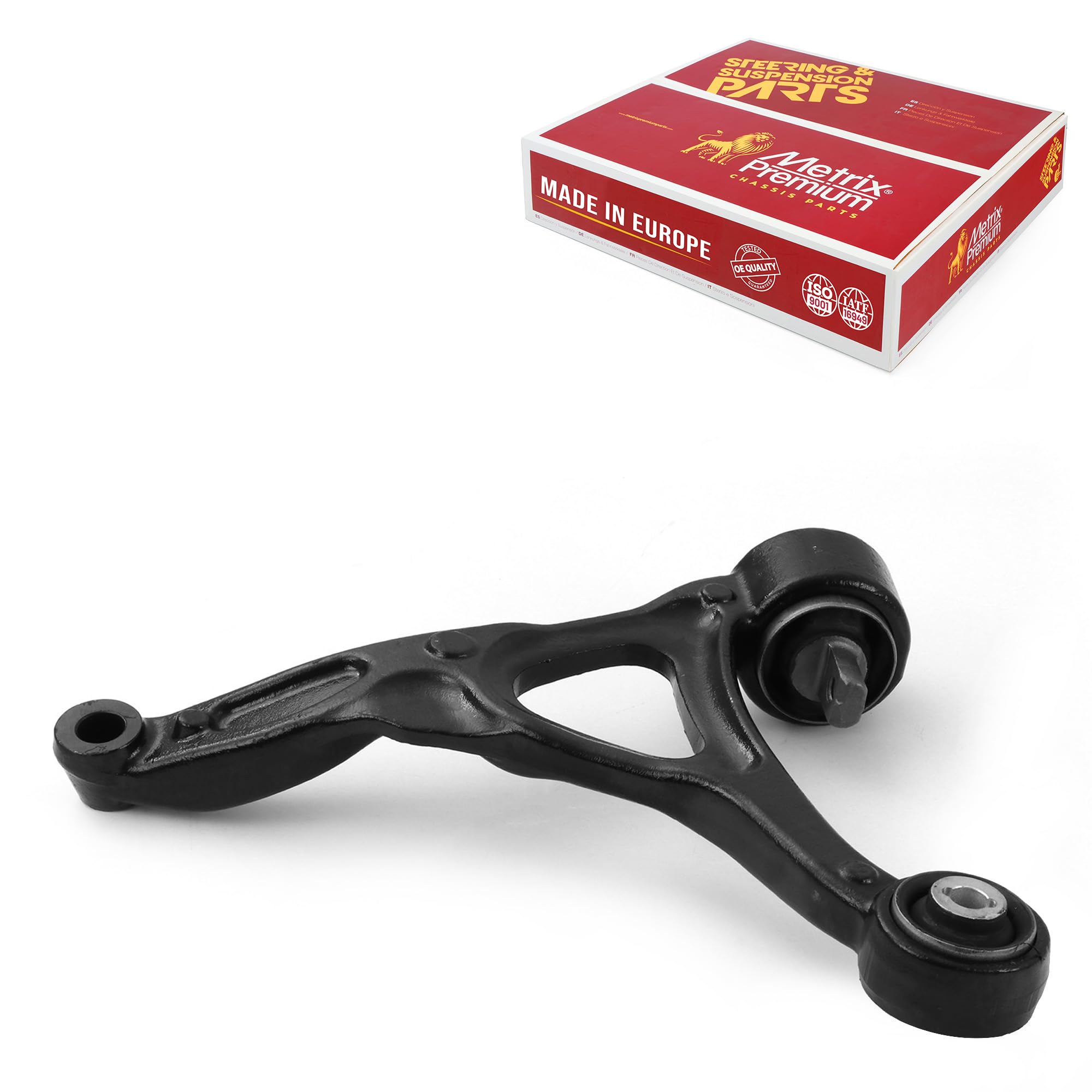 Metrix Premium Chassis Parts - Front Left Lower Control Arm Fits 2003-2014 Volvo Xc90, Replacement Rk640447, Made In Europe