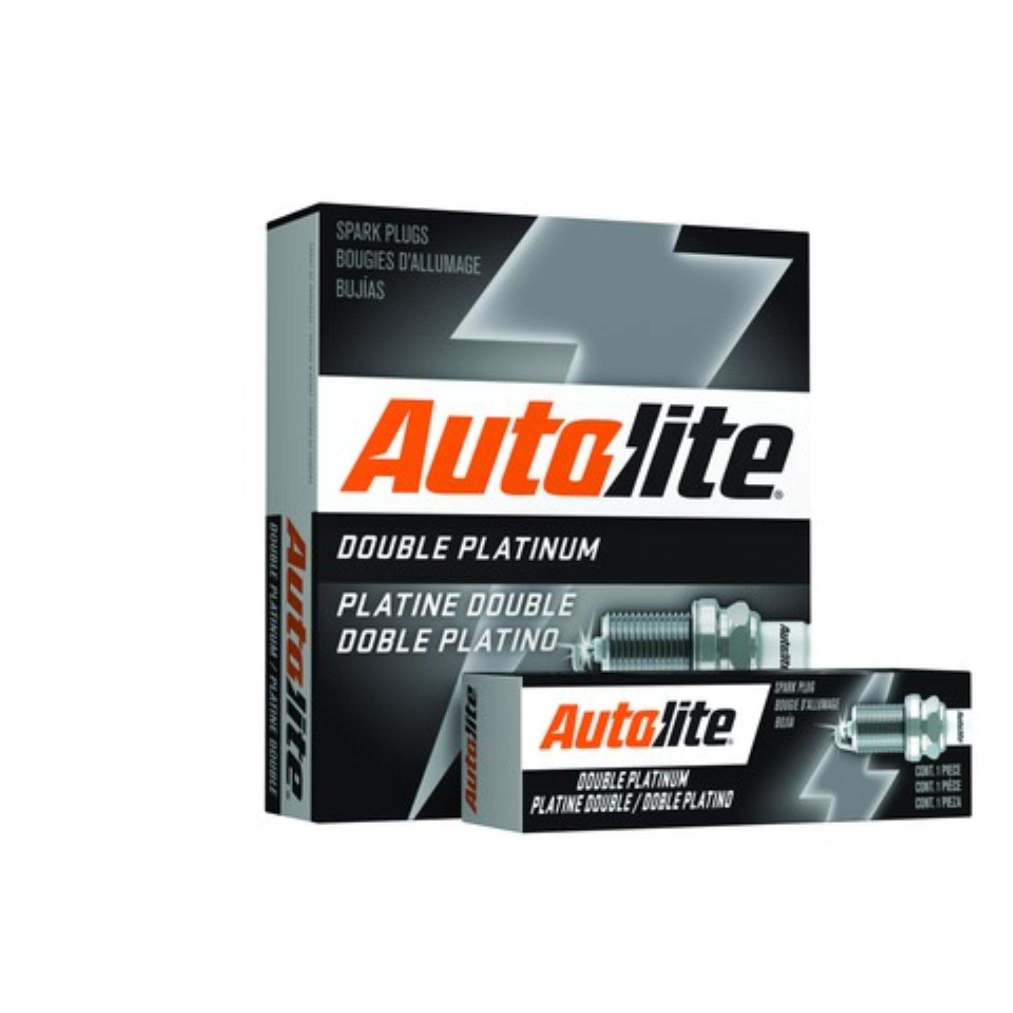 Autolite App985 Double Platinum Automotive Replacement Spark Plugs (4 Pack)