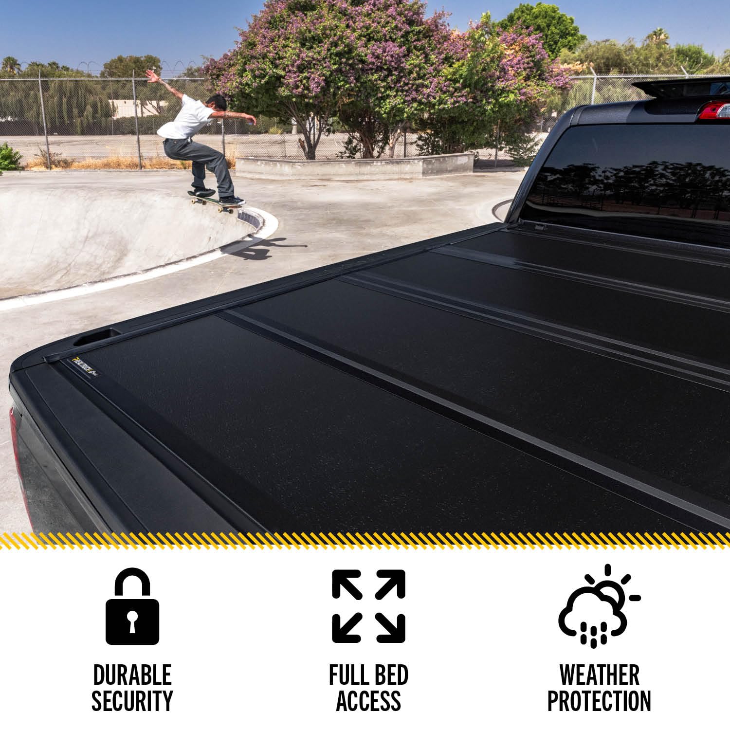 RealTruck BAK BAKFlip G2 Hard Folding Truck Bed Cover | 226342 | Fits 2024 Ford Ranger 5' Bed (60'')