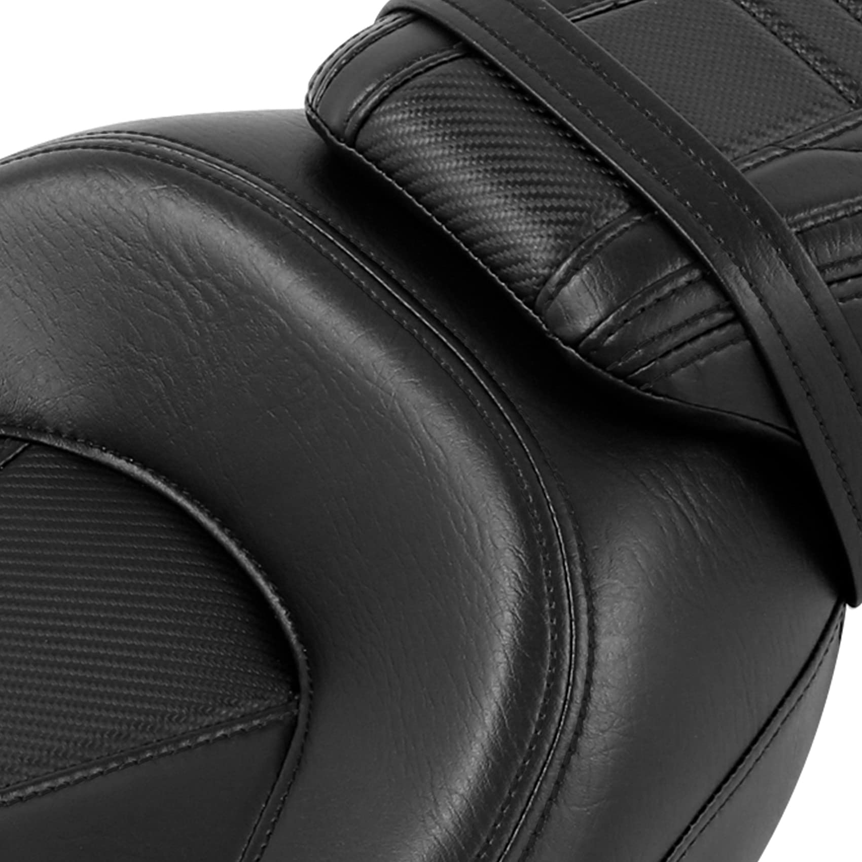 Two-Up Front Rear Driver Passenger Seat Detachable Driver & Passenger Motorcycle Seat Fit For Harley Touring Street Glide Road King 2009-2023 Road Glide 2015-2023
