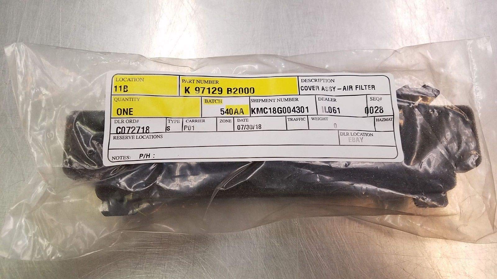 Cover Assy-Air Filte