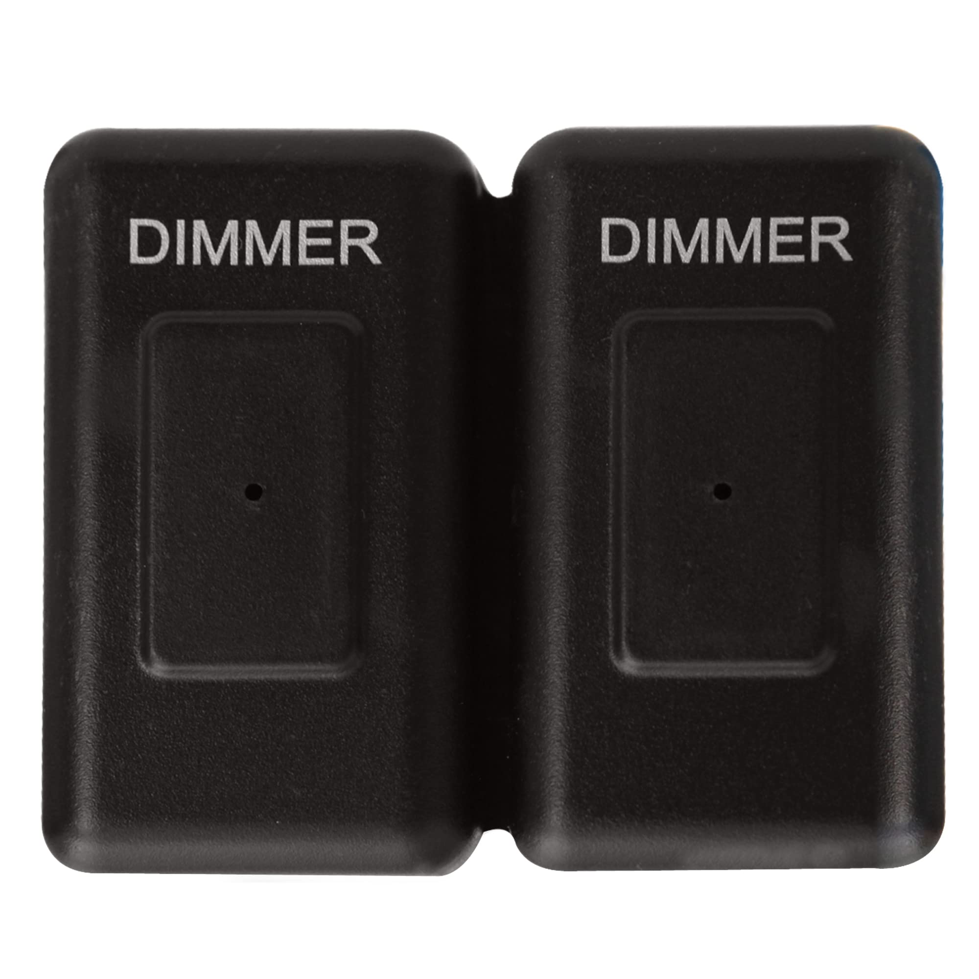 Facon 12Volt Touch Double Dimmer Switch,100W Max, Pwm Wall Mount Dimmer Switch, Use With 12V Led Lights, Incandescent And Haloge
