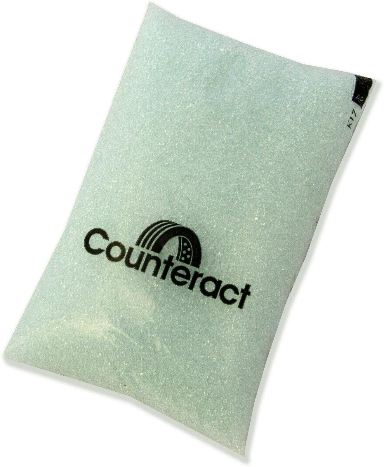Counteract Diyk-3 Do It Yourself Tire/Wheel Balancing Beads Kit - Light Duty Truck Tires, (4) 3Oz Diy Bead Bags, (4) Valve Caps