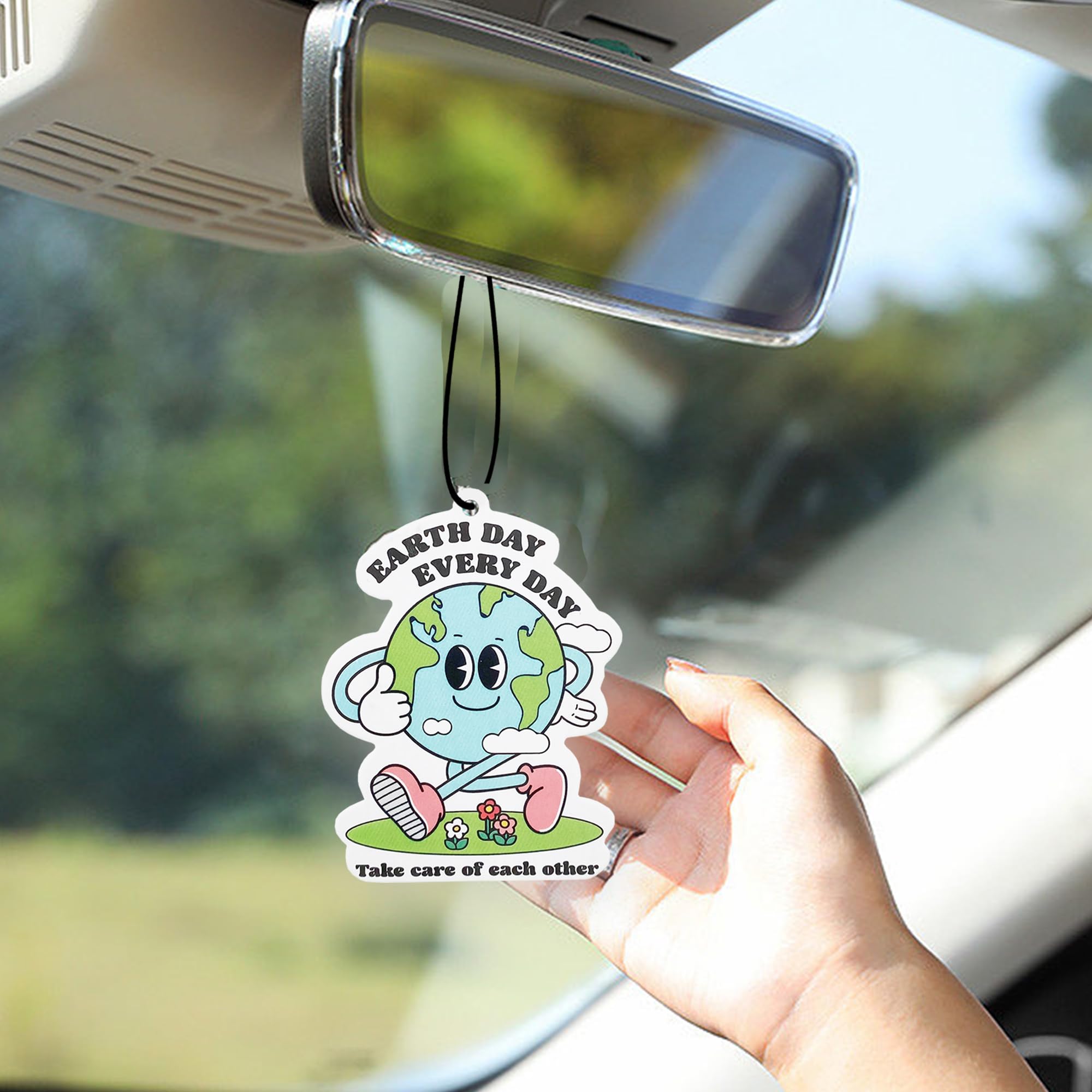 Car Air Fresheners - Retro Cute Car Interior Accessories Hanging Scents Kawaii Freshener Automotive Room Decor for Women Teen Gi