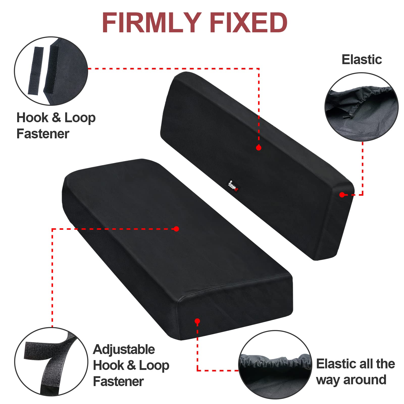 StarknightMT UTV Bench Mule Seat Cover Seat Covers Compatible with Kawasaki Mule 3010 4010 3000 3020 4000 2001-2022 Mule Accesso