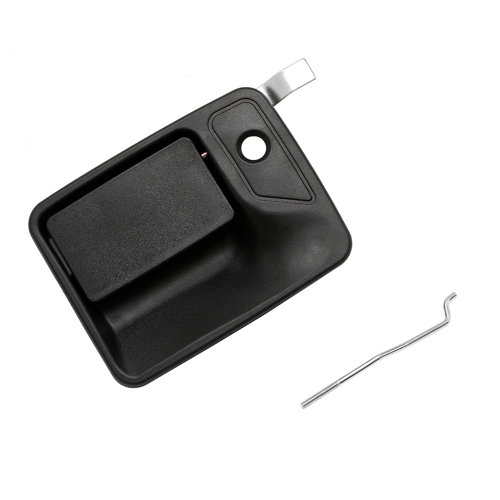 Exterior Door Handle, Compatible With 1999-2016 Ford F-250 F-350 F-450 F-550 Super Duty | 2000-2005 Ford Excursion & More, Front