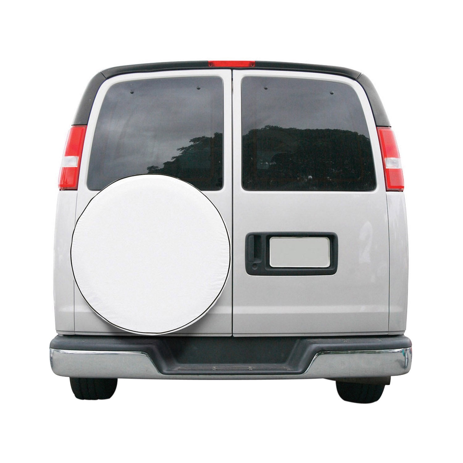 Classic Accessories Over Drive Rv Universal Fit Spare Tire Cover, Wheels 30'' - 33'' Diameter, White