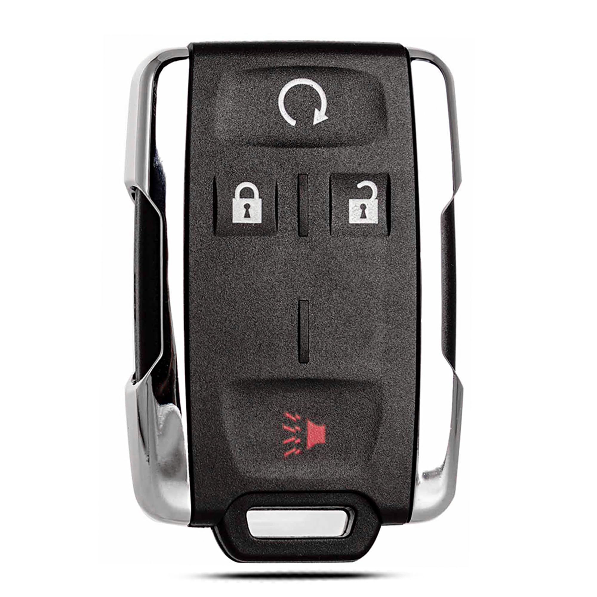 Key Fob Shell Case Replacement Fits For Chevy Silverado Colorado Gmc Canyon Sierra 2014 2015 2016 2017 2018 2019 2020 2021 Keyless Entry Remote Control 4 Button Pad Outer Cover M3N-32337100