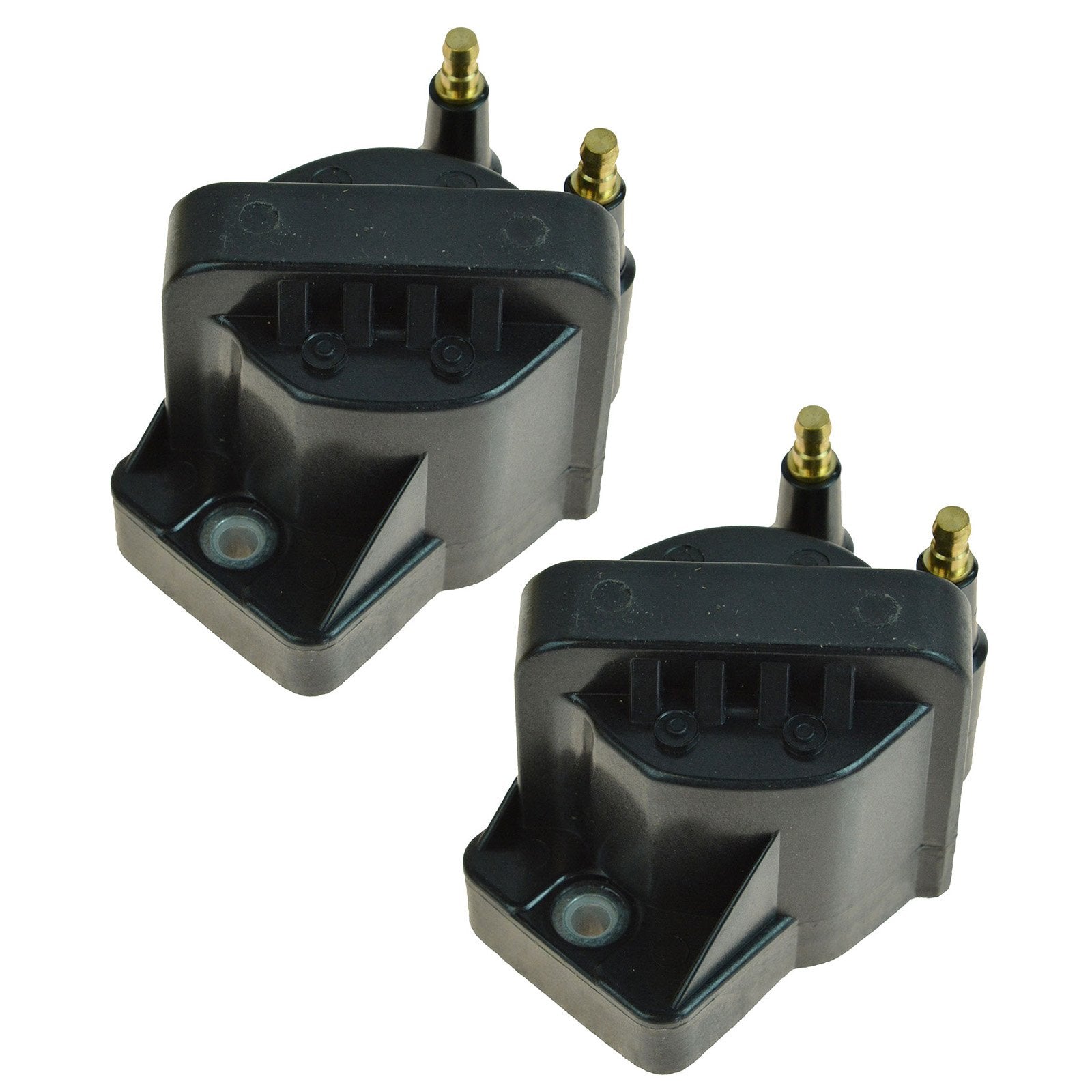 Trq Ignition Coil Set Compatible With 87-92 Buick 87-03 Chevrolet 94-03 Gmc 91-00 Isuzu 89-95 Lotus 86-91 Oldsmobile 87-02 Ponti