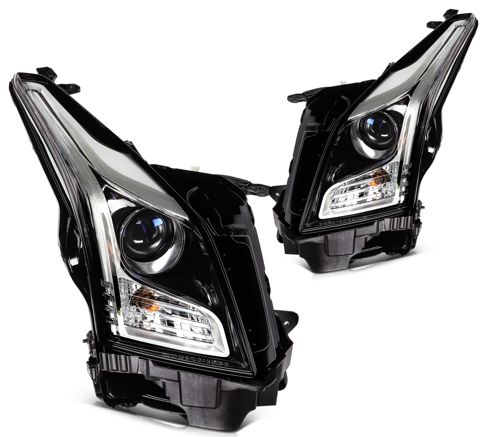 LBRST Headlight Assembly Fit 2013-2018 for ATS Driver & Passenger Side Headlight GM2502384