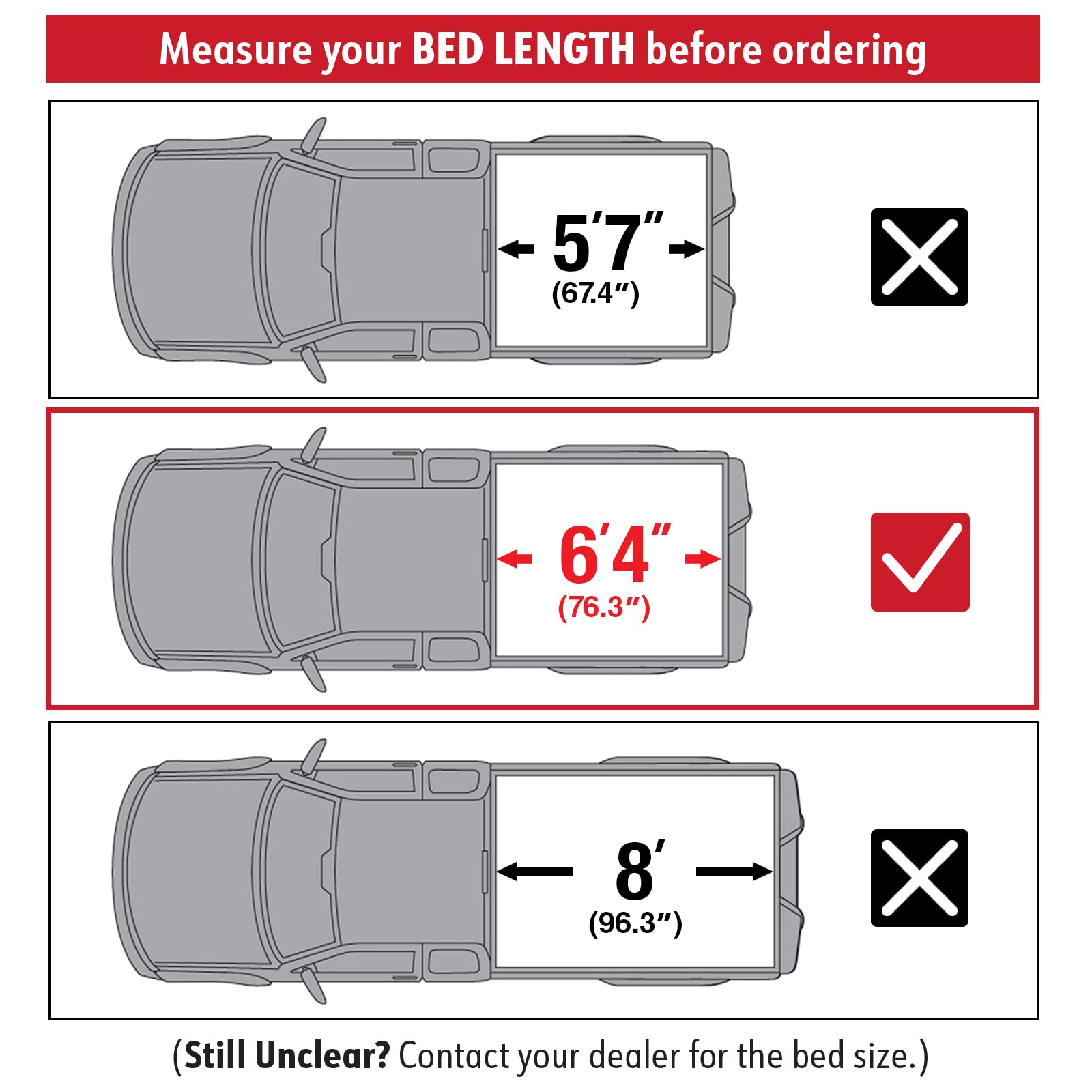 Maxmate Soft Roll-Up Truck Bed Tonneau Cover Compatible With 2009-2018 Dodge Ram 1500; 2010-2024 2500 3500; 2019-2024 Classic |
