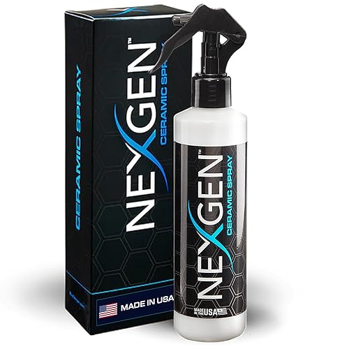Nexgen Ceramic Spray - Professional-Grade Sealant for Cars, RVs, Boats - 8oz Bottle, Easy Application, Durable Ceramic Protection