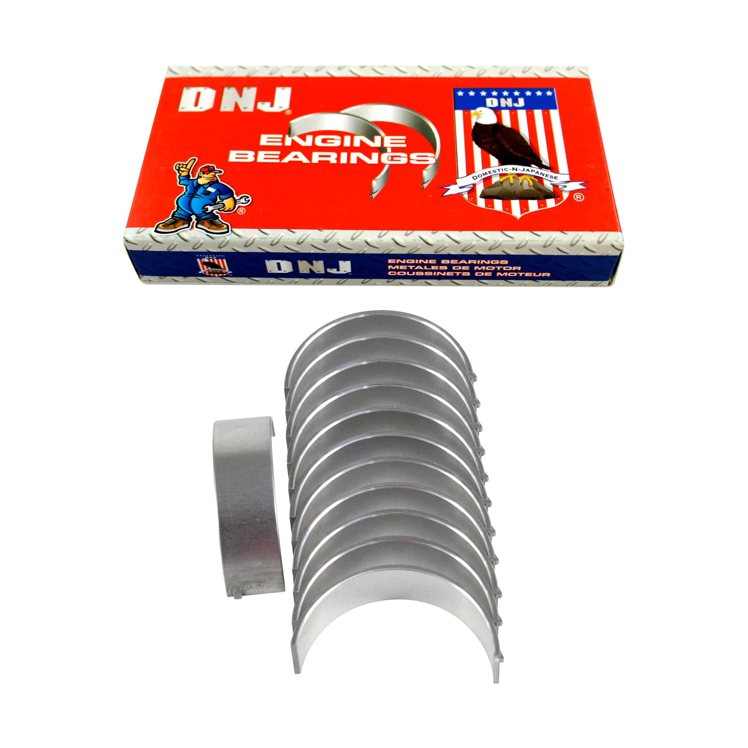Dnj Rb4198.20 Oversize Rod Bearings For 2007-2015 / Ford, Lincoln, Mercury/Edge, Explorer, F-150, Flex, Fusion, Mks, Mkt, Mkx, M