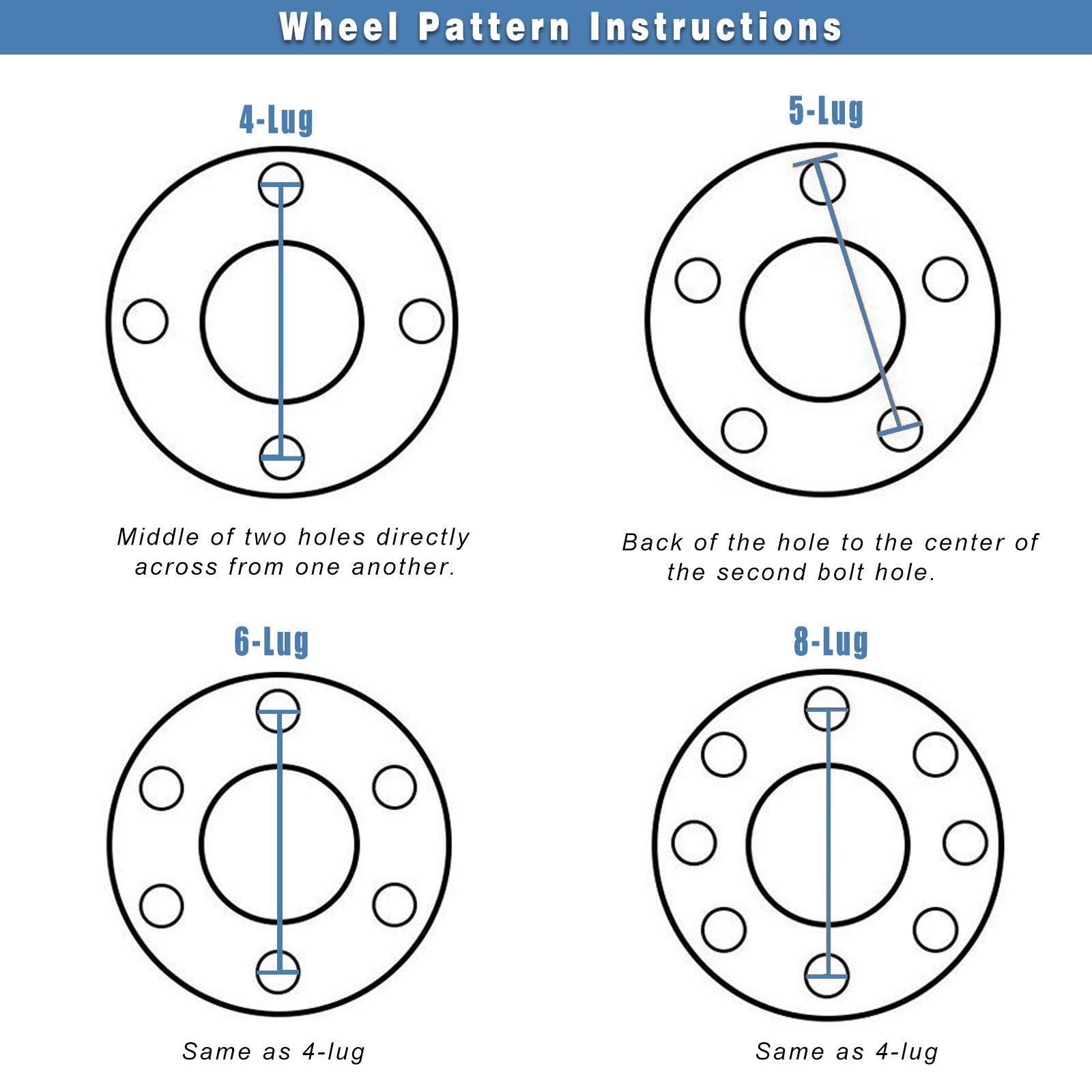ECCPP 4PCS 5 Lug Wheel Adapters 1'' 5x4.75 to 5x4.5 73mm hub with 12x1.5 Studs fit for 1982-2002 for Camaro 1984-2013 for Corvet