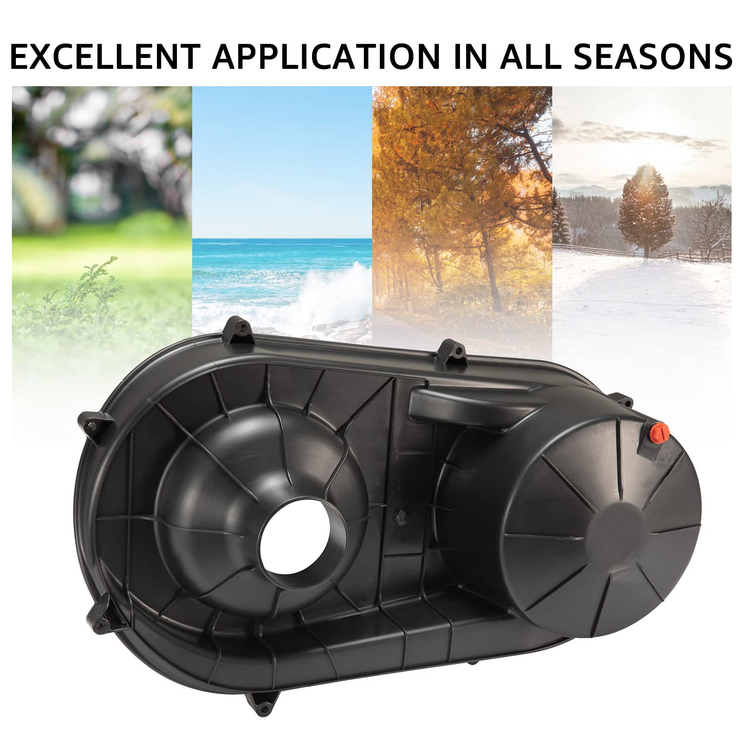 HAKA TOUGH Outer Clutch Cover for Polaris RZR XP 1000 Accessories 2015-2023, CVT Outer Variator Clutch Cover for RZR 1000 XP 900