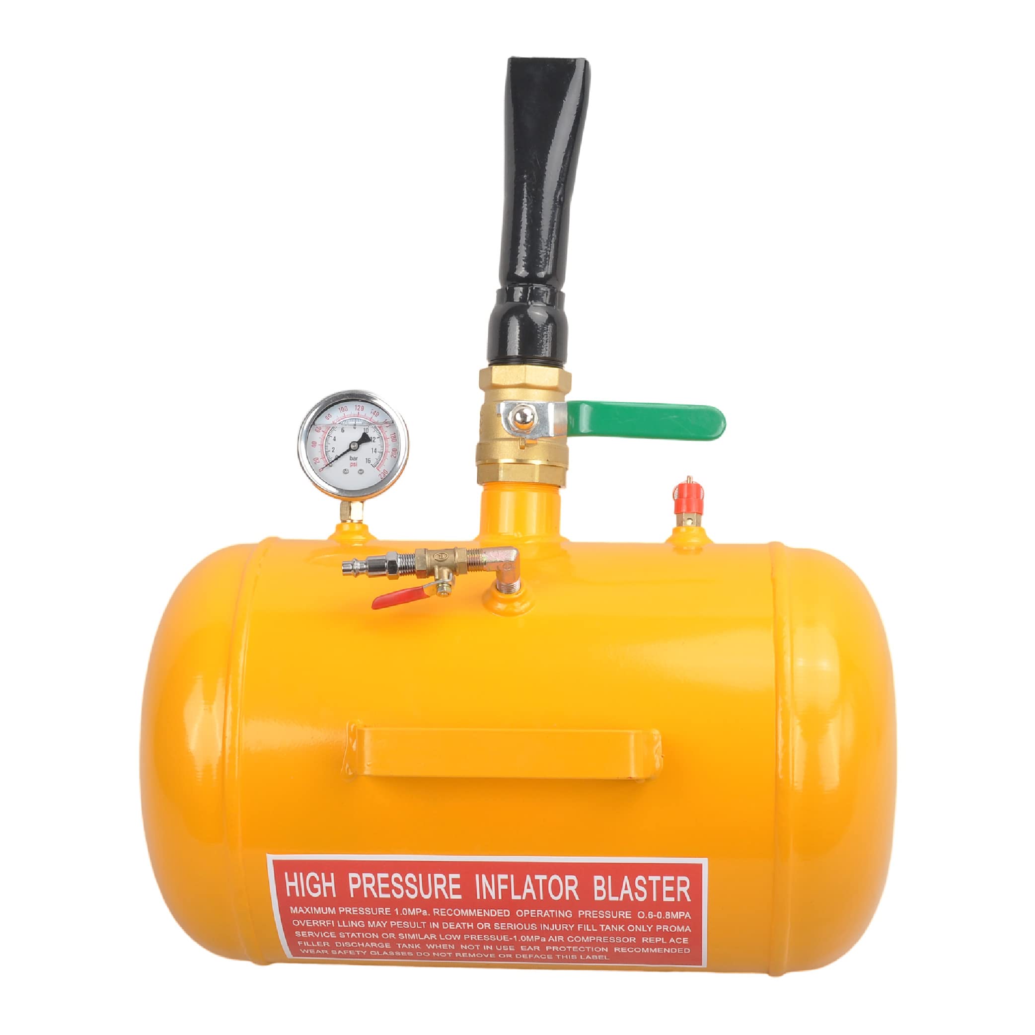 TBAPFS 5 Gallon Air Tire Bead Seater 145 PSI Blaster Tool Seating Tire Inflator with Gauge Car Truck ATV Tractor Tank Heavy Duty