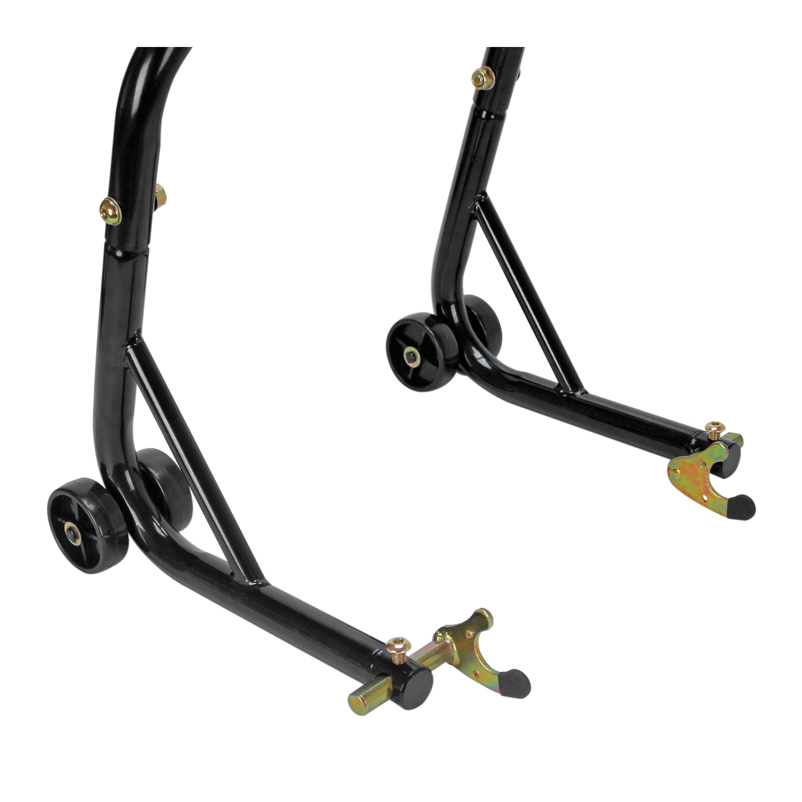 Extreme Max 5600.3261 Sport Bike Motorcycle Front & Rear Spool-Style Lift Stand - Fits Most Yamaha, Honda, Kawasaki, Suzuki, Duc