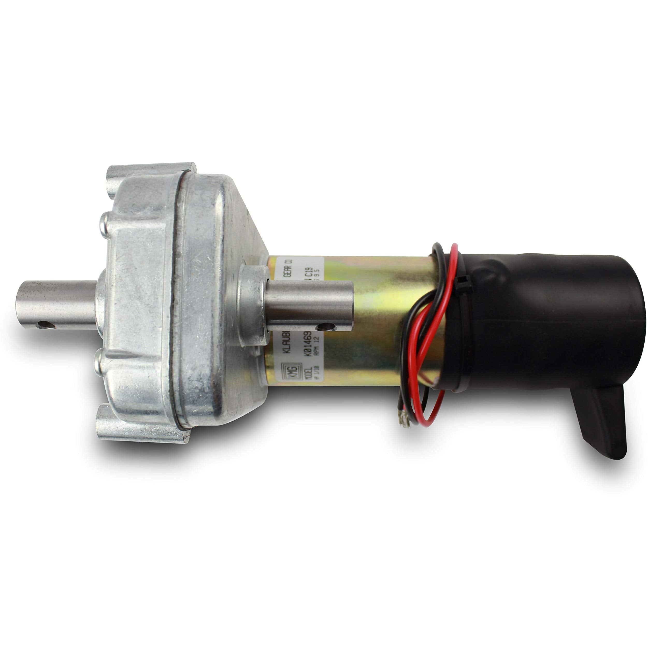 Klauber RV Slide Out Motor 12V Power Gear Replacement Gearbox, Aluminum & Steel Construction