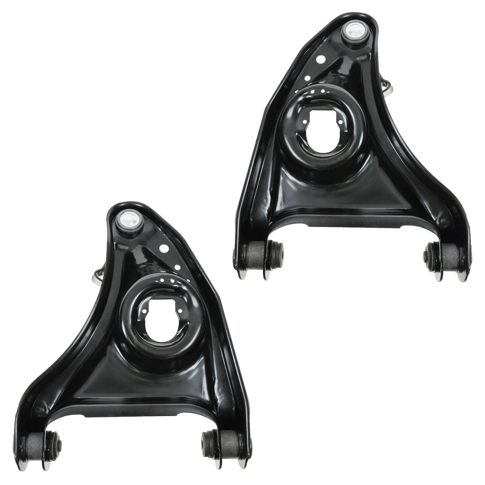 TRQ Front Lower Control Arm Set with Ball Joint for 1995-2002 Ford Crown Victoria, Lincoln Town Car, Mercury Grand Marquis, Model PSA62166