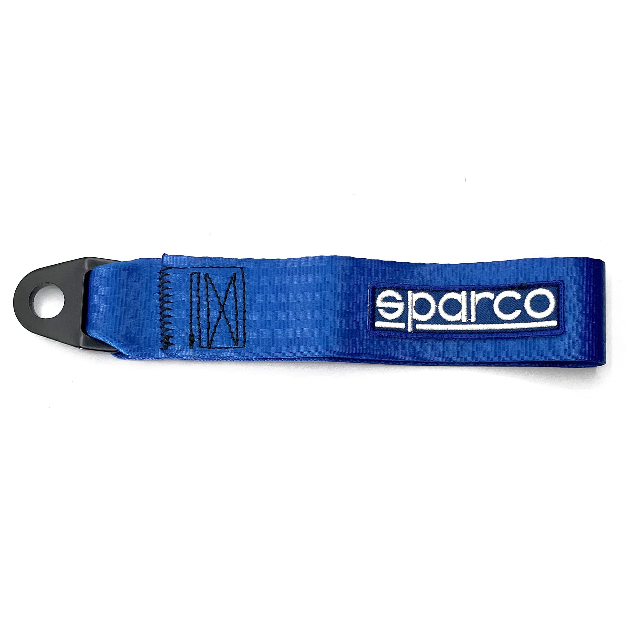 Sparco 01638Az Performance Towing-Hook-Ribbon - Blue - Max. 2000Kg - 16Mm Hole