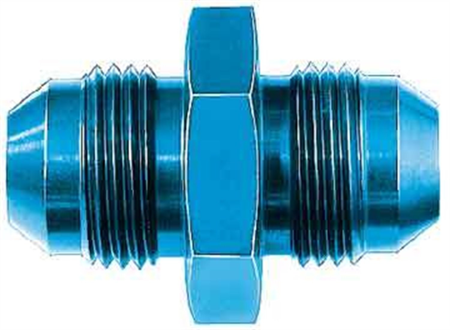 Aeroquip Fbm2053 -08An Dash X -08An Dash; Aluminum; Blue Anodized; Bulk