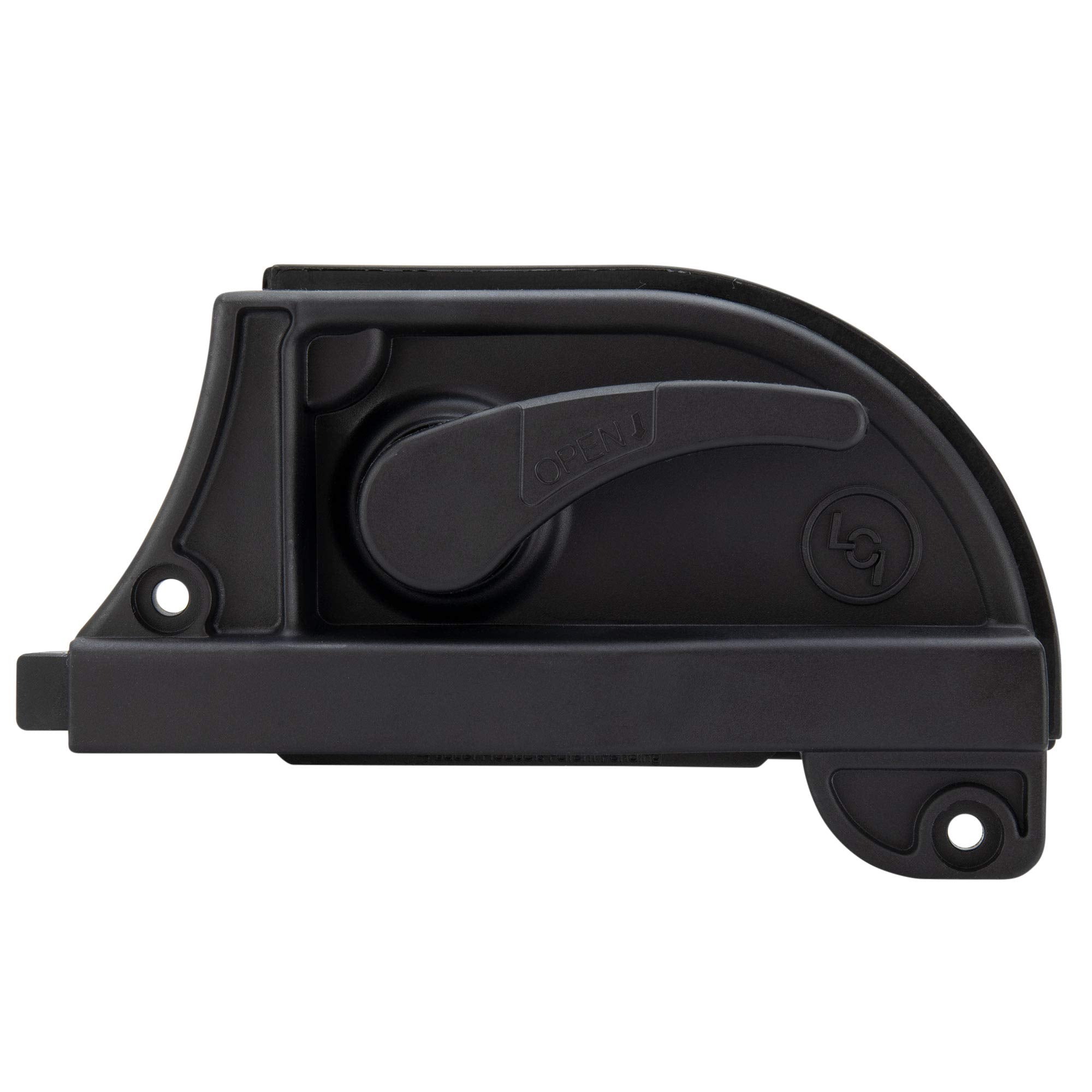 RecPro RV Screen Door Latch - Black Right-Hand Camper Exterior Door Accessory