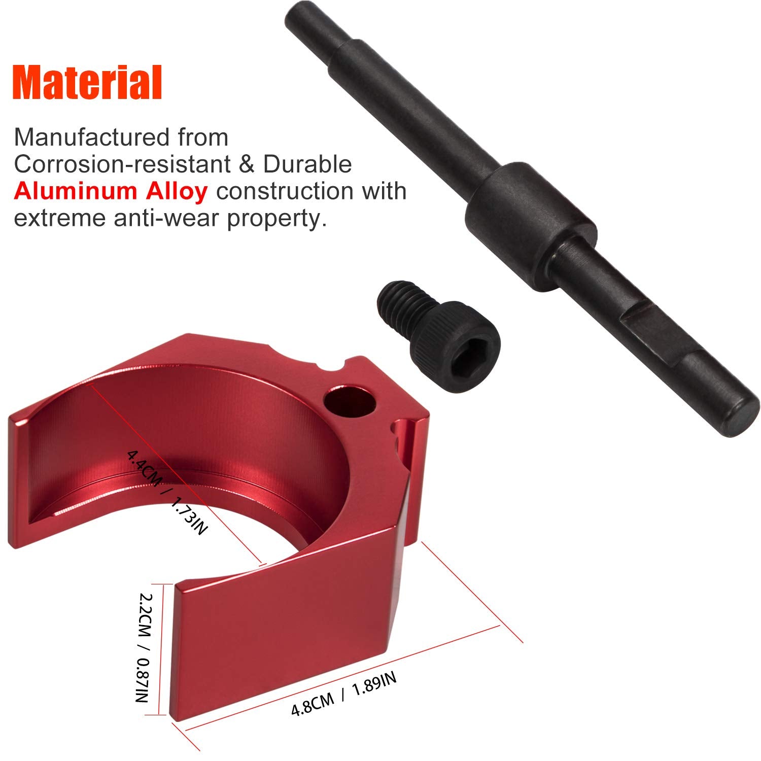 9U-7227 Injector Height Adjustment Gauge Tool & J-38587-A Engine Barring Socket Engine Turning Tool For CAT Caterpillar 3406E, C