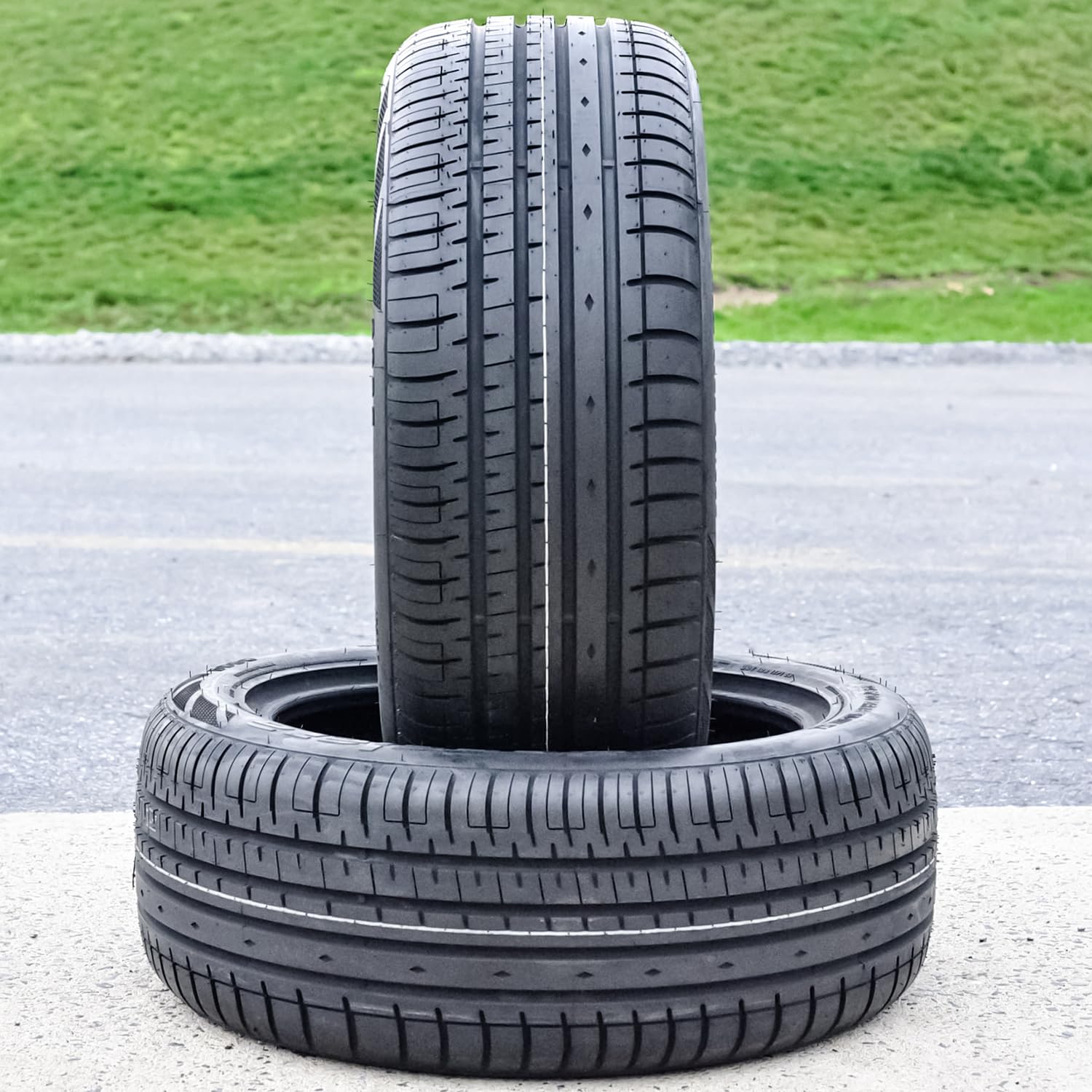 Set of 4 (FOUR) Accelera Phi-R All-Season Passenger Car High Performance Radial Tires-215/45R17 215/45ZR17 215/45/17 215/45-17 9