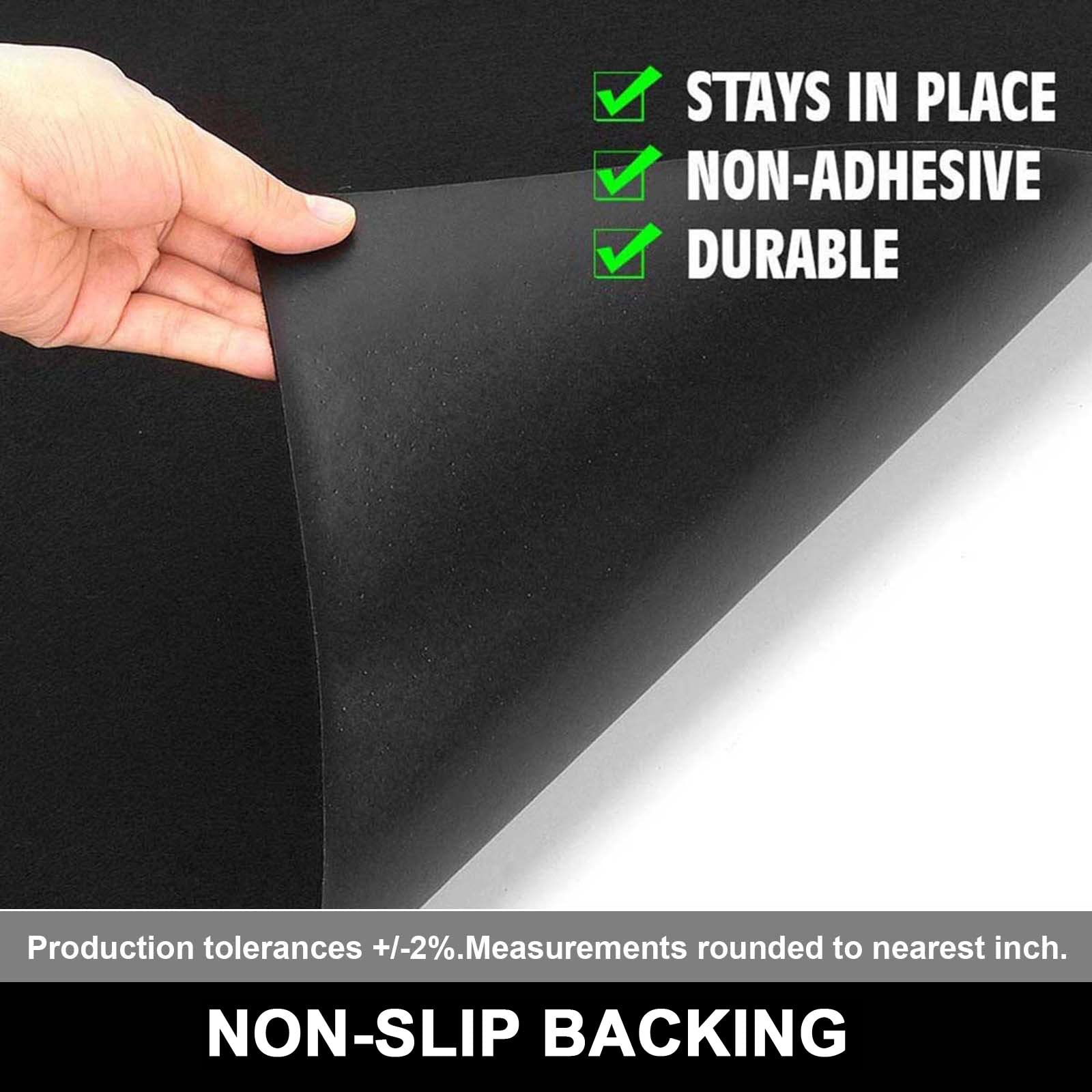 Aibob Oil Spill Mat, Garage Floor Mat Under Car, 6Ft X 8 Ft, Waterproof Backing Absorbent Pad Protects Floor, Durable, Reusable,