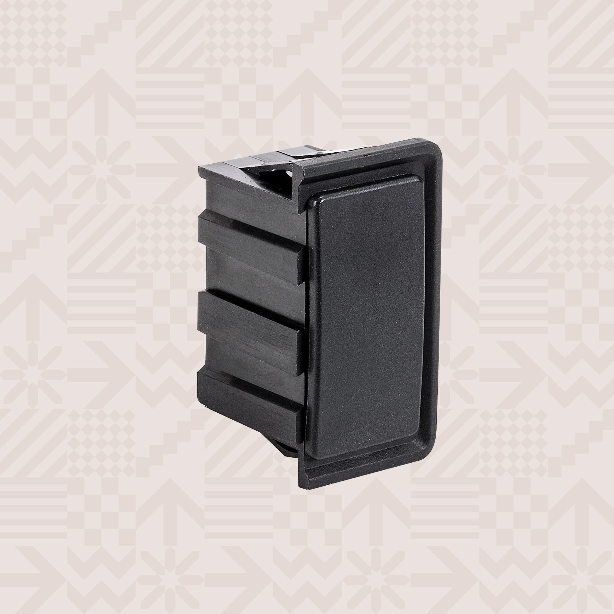 True Mods Rocker Switch Panel Cover For Empty Slot [Industry Standard Fit] [Heavy Duty] [Professional Look] Automotive Toggle Sw