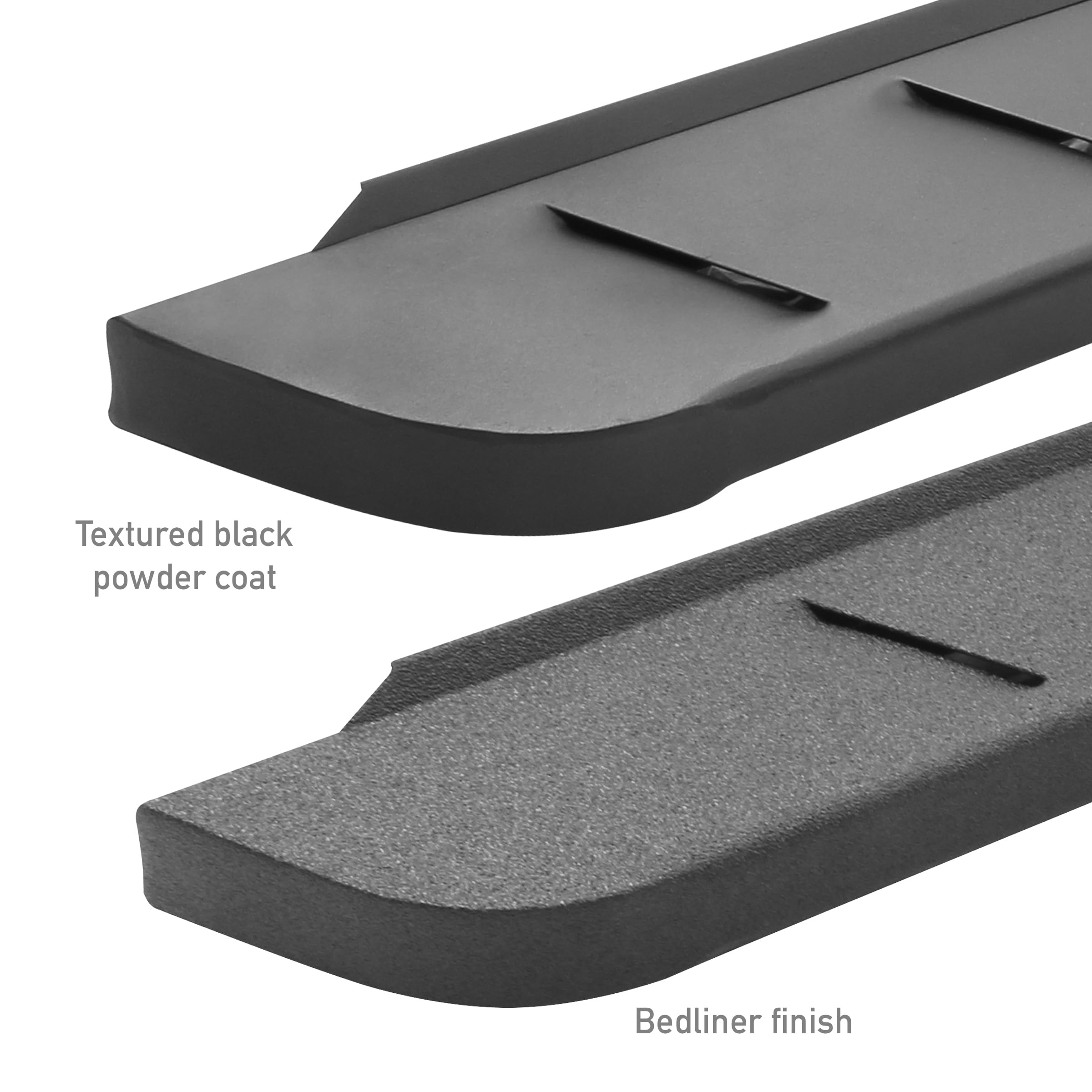 Go Rhino 630087St Rb10 Slim Line Running Boards - 87'' Long - Boards Only For 99-24 Ram, Gmc, Ford, Toyota, Jeep, Chevrolet, Dod
