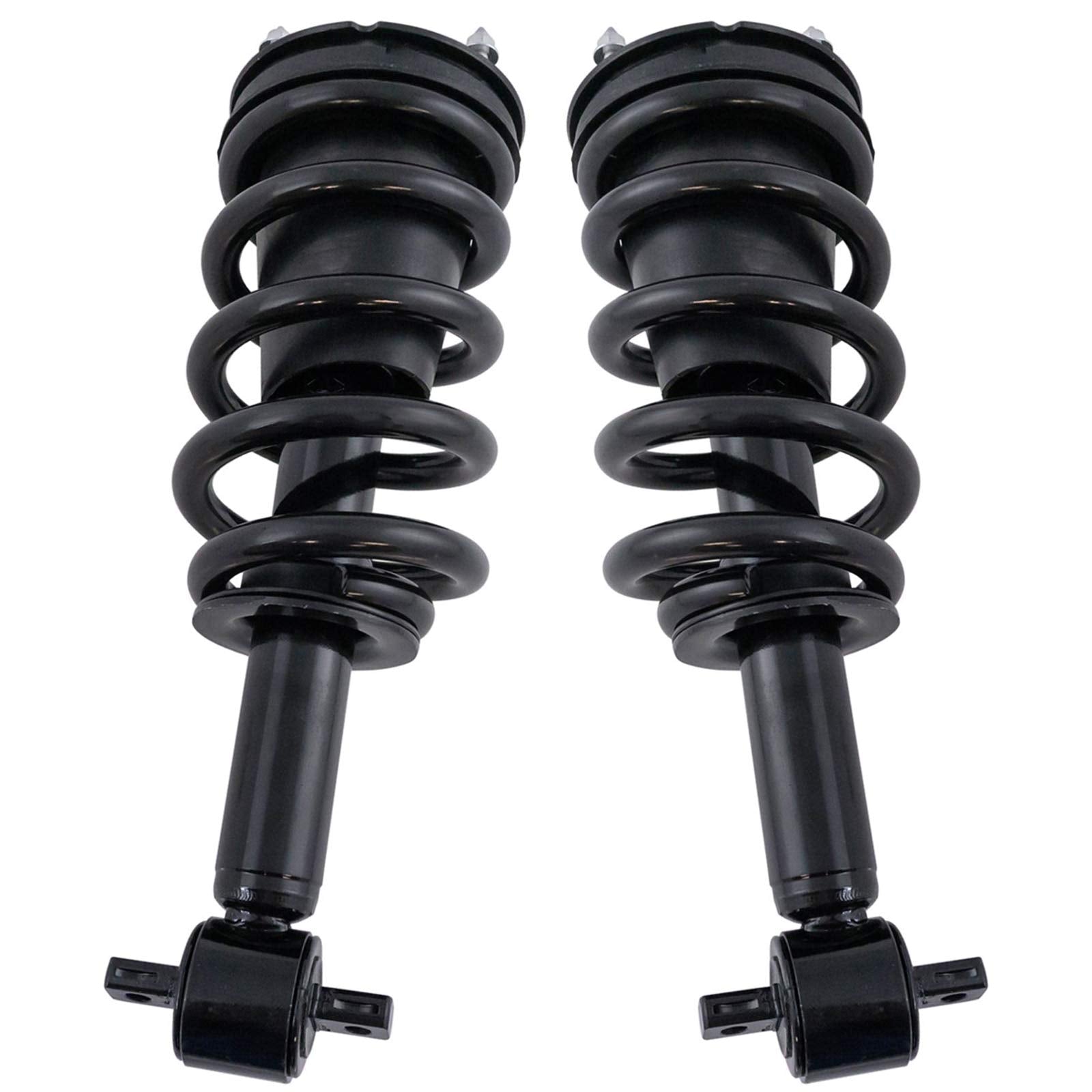 Trq Front Loaded Complete Shock Strut Spring Assembly 2 Piece Pair Set For 2014-2017 Chevy Silverado / 2014-2017 Gmc Sierra 4Wd
