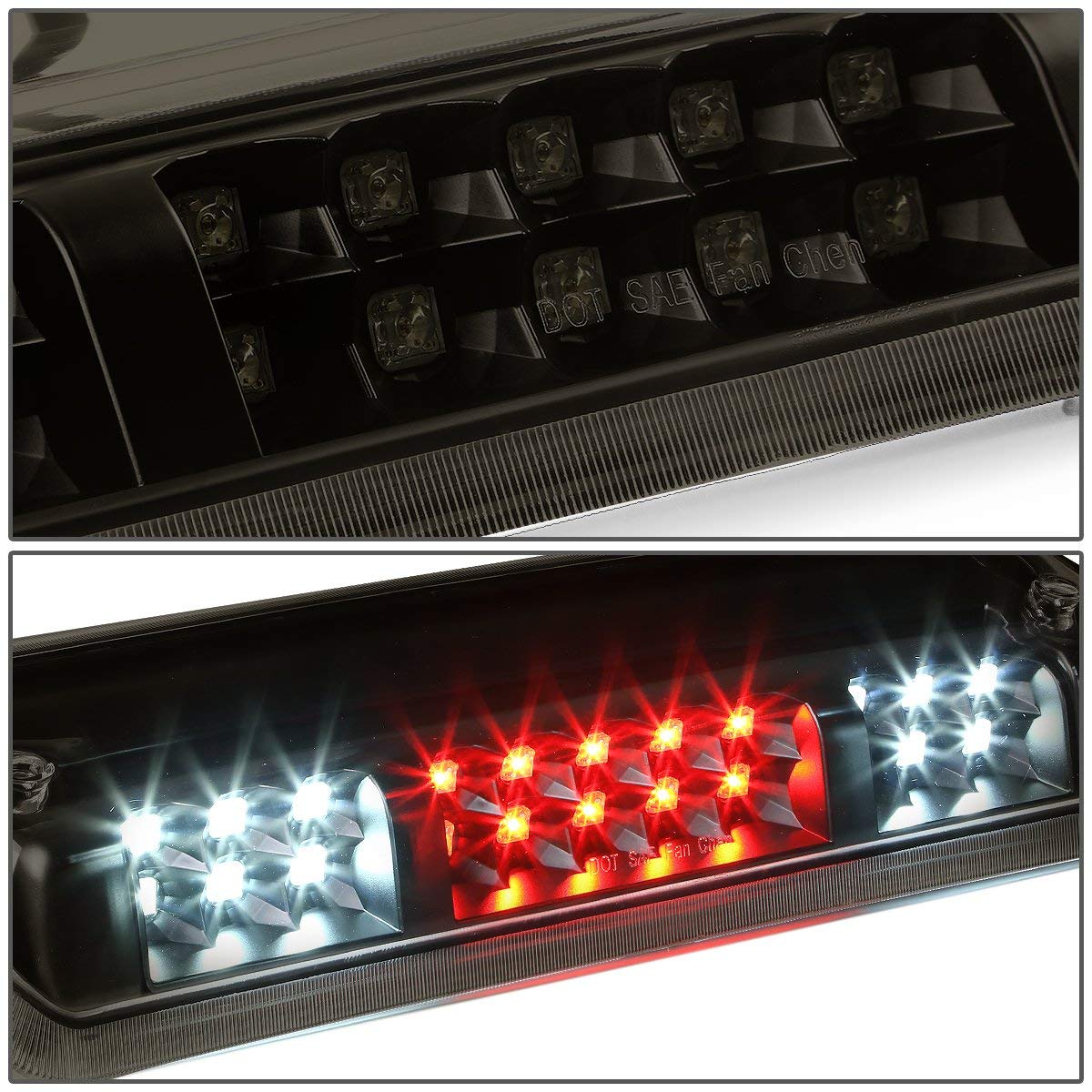 3Rd Third Tail Rear Brake Light Replacement For 2004 2005 2006 2007 2008 Ford F-150 Lincoln Mark Lt High Mount Waterproof Dual R