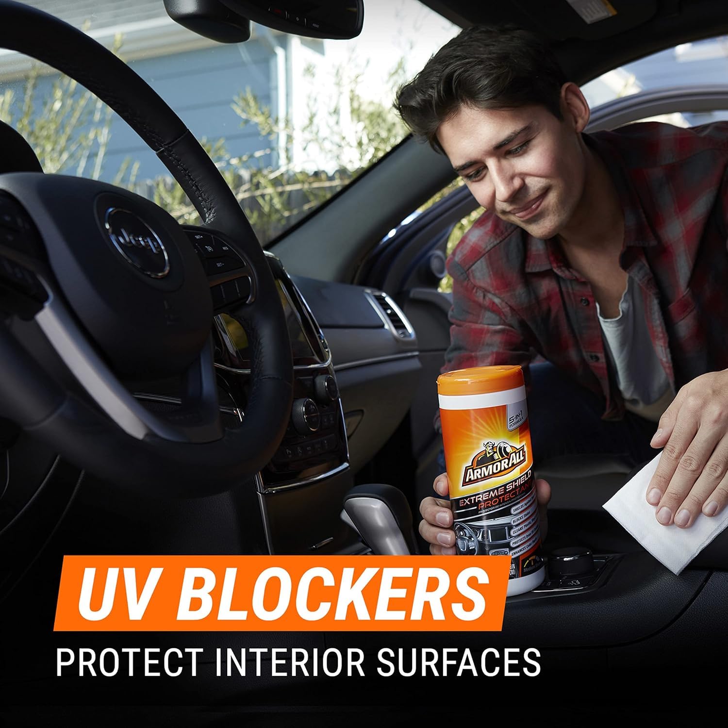 Armor All Ceramic Car Leather Cleaning Wipes, Use On Heated Seats And Leather Surfaces, Includes Ceramic Leather And Extreme Pro