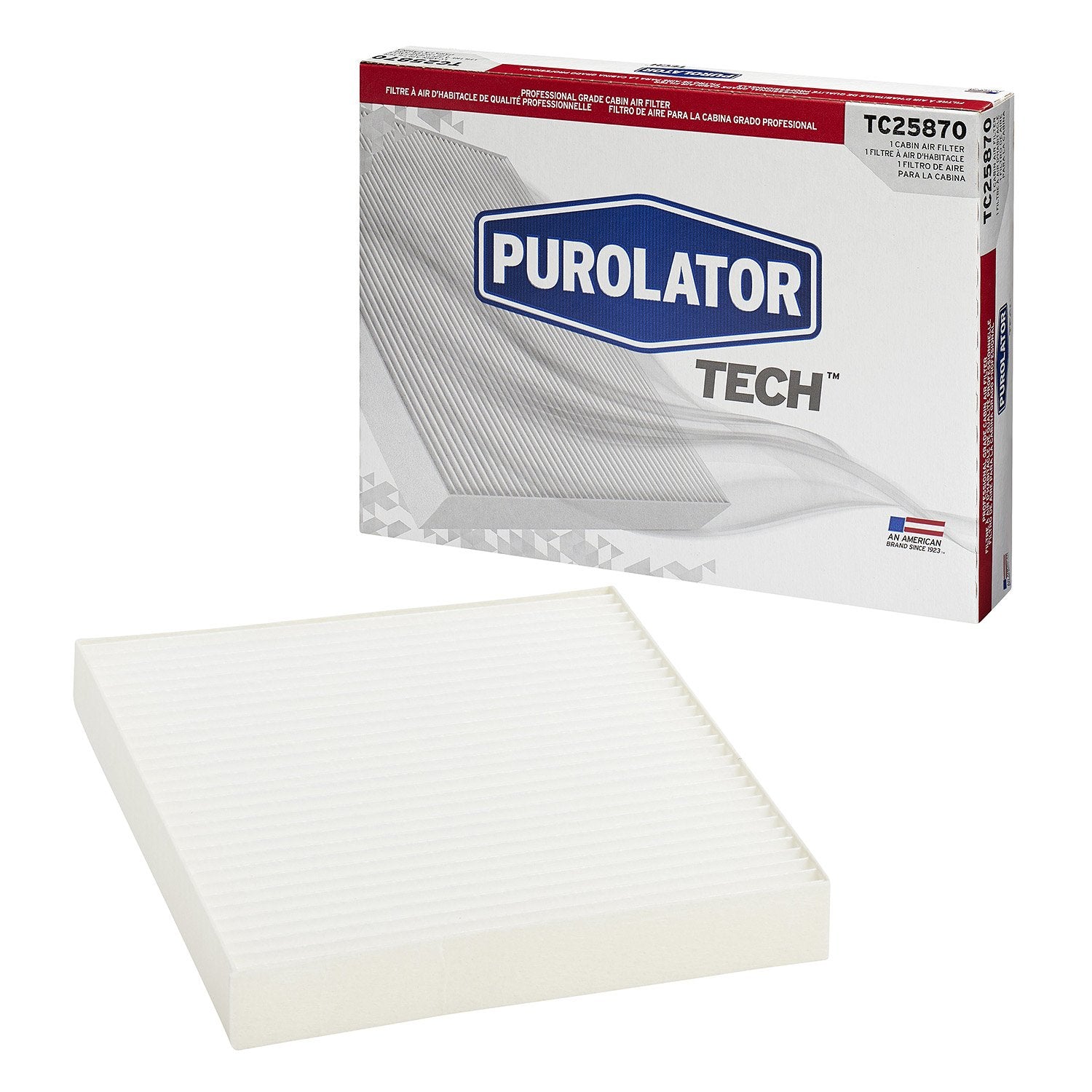 Purolator TC25870 PurolatorTECH Cabin Air Filter Compatible With Dodge Grand Caravan, Chrysler Town & Country, INFINITI Q50, G37