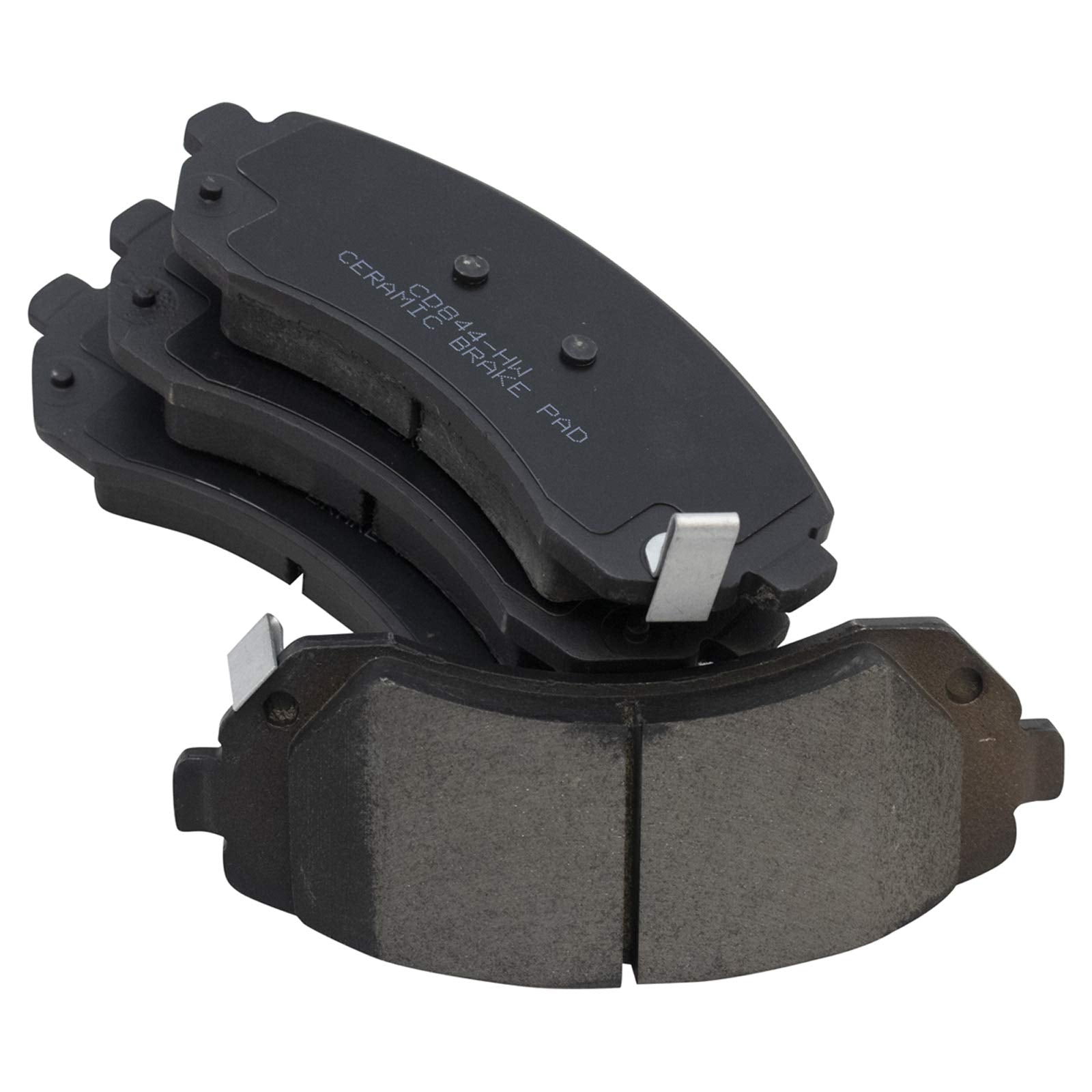 Trq Front Brake Pads Ceramic Compatible With 2002-2007 Buick Rendezvous 2002-2004 Chevrolet Venture Oldsmobile Silhouette 2001-2
