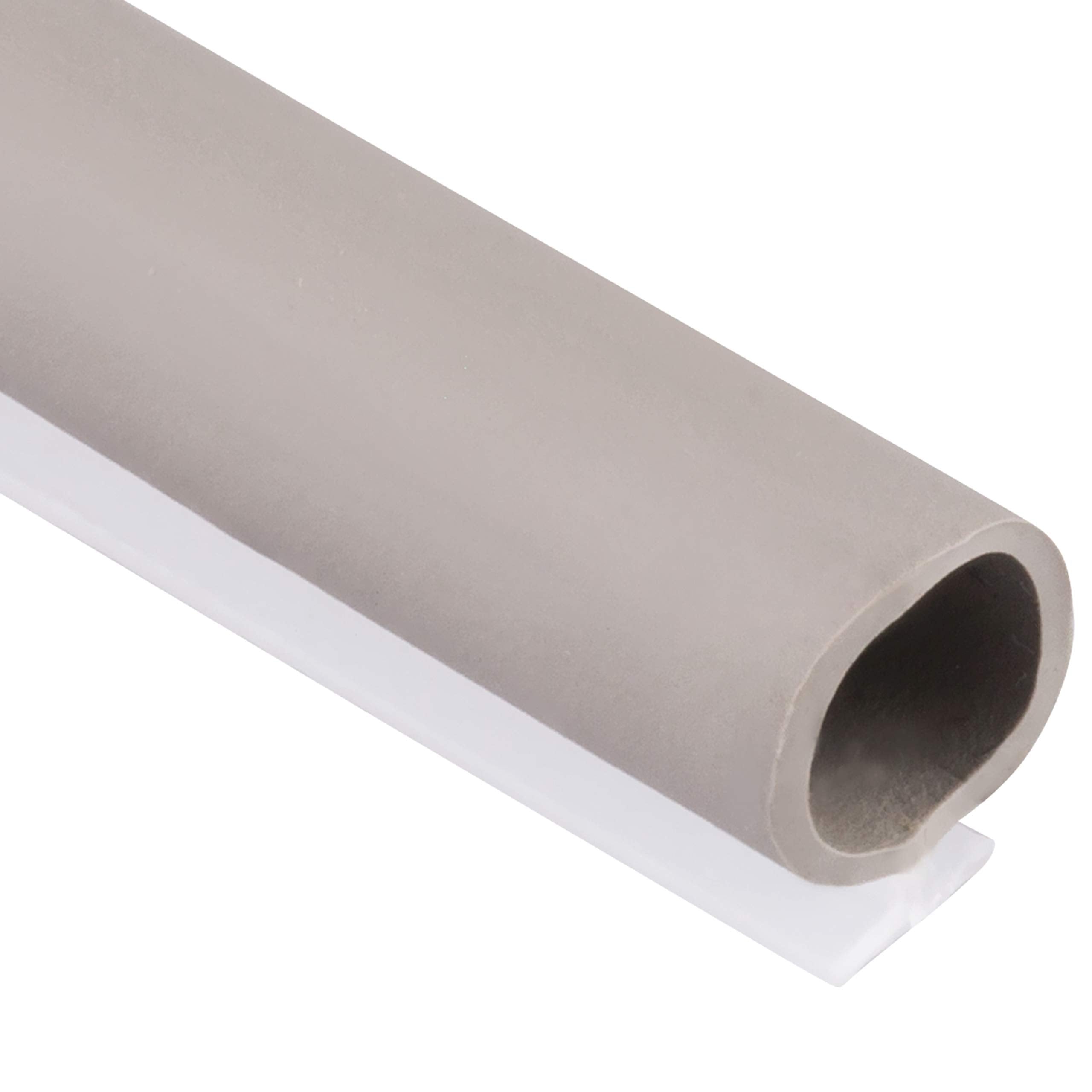 T-Slot Mount Window Weatherstrip Seal 5/16' Bulb Bubble For 3/16' Slot Receptacle 3 Colors & 5 Length Options (100', Grey)