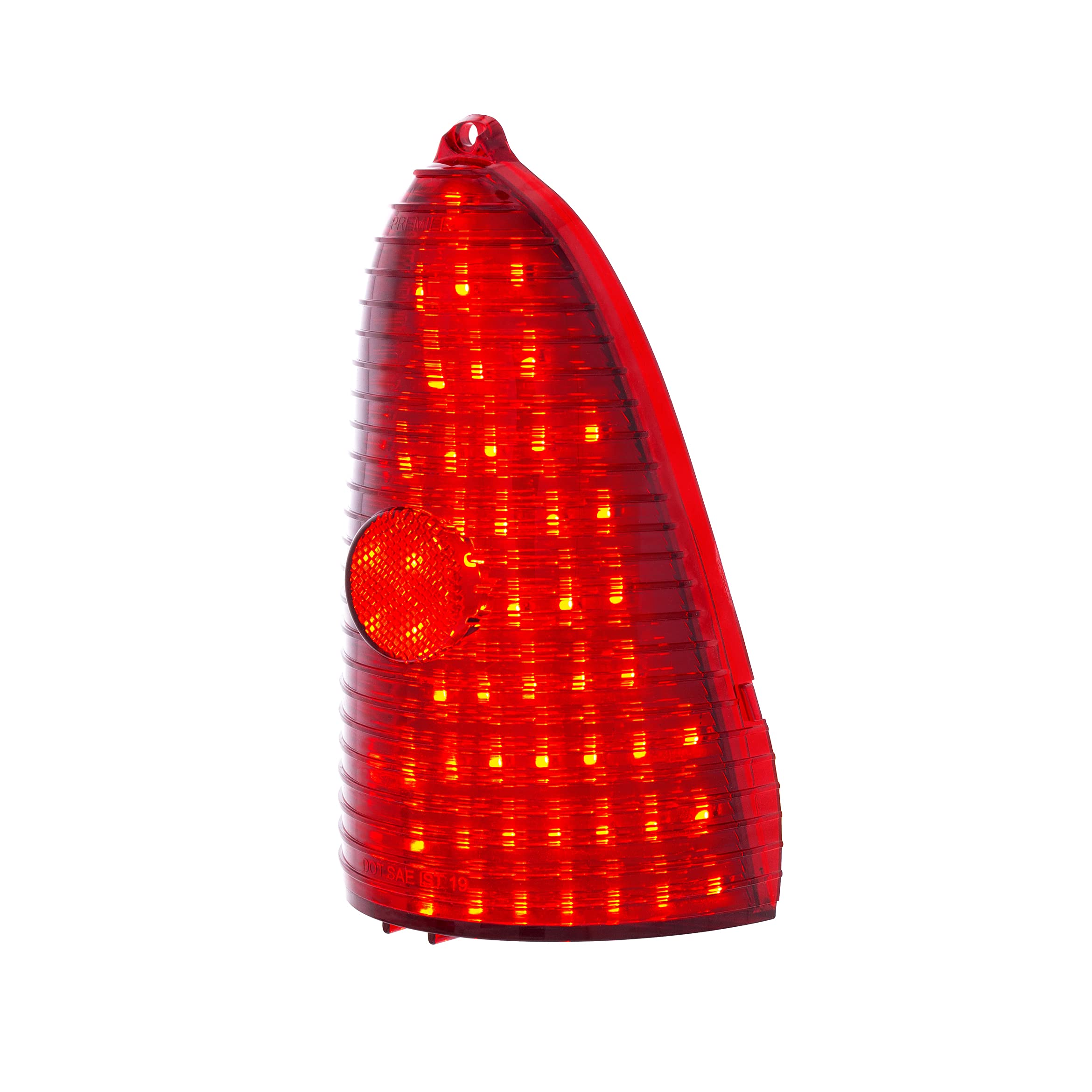 United Pacific One-Piece Style Sequential Led Tail Light With Back-Up Light Delete 1955 Bel Air 150 210 (110207)